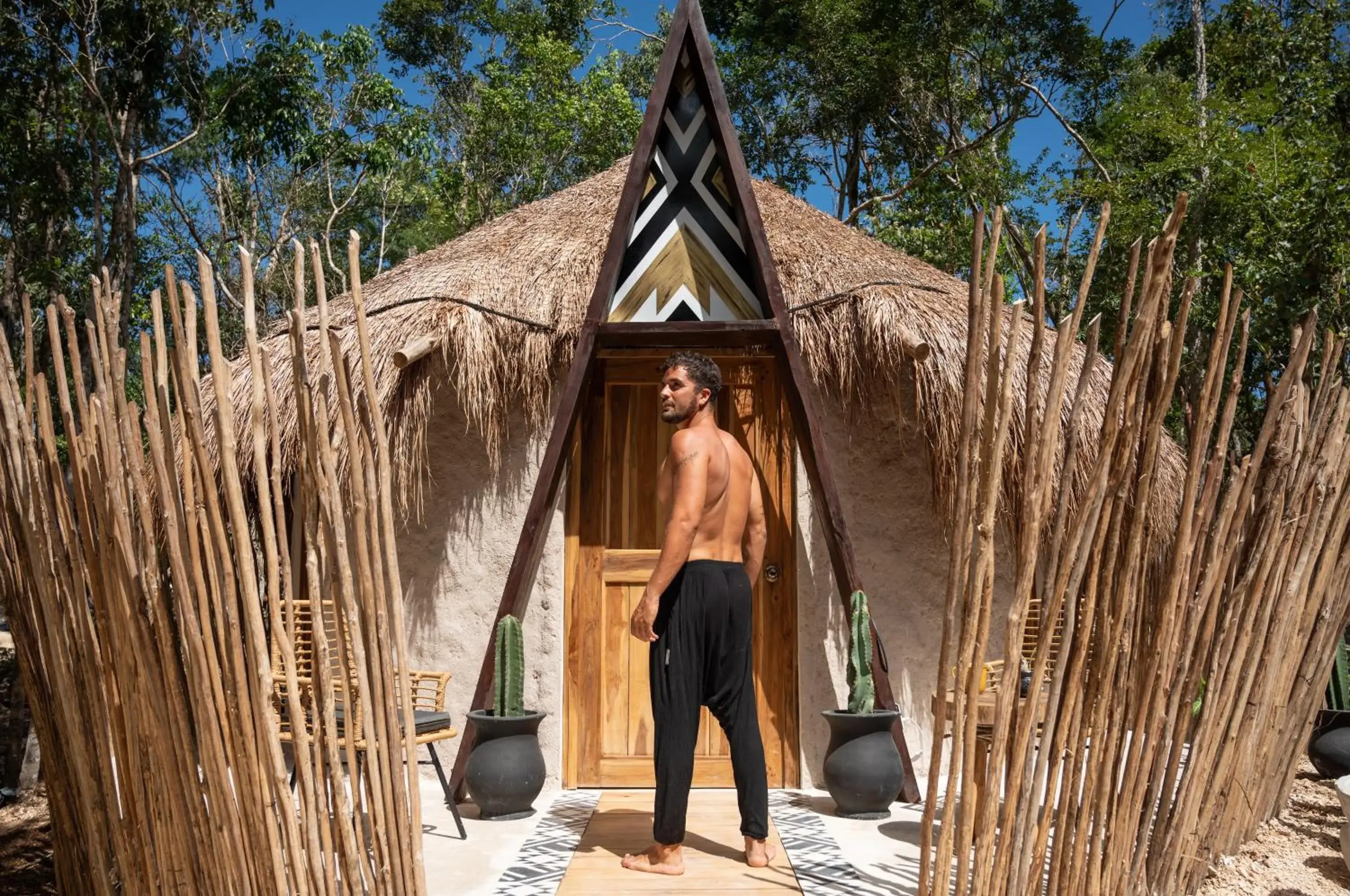 Bungalow with Patio in The Yellow Nest Tulum Bungalow with Patio in The Yellow Nest Tulum