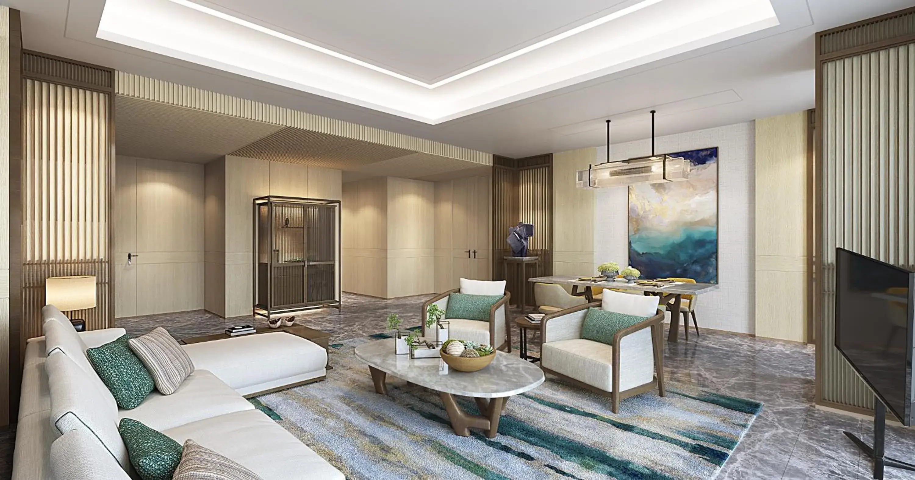 One-Bedroom Suite in HUALUXE Yibin One-Bedroom Suite in HUALUXE Yibin