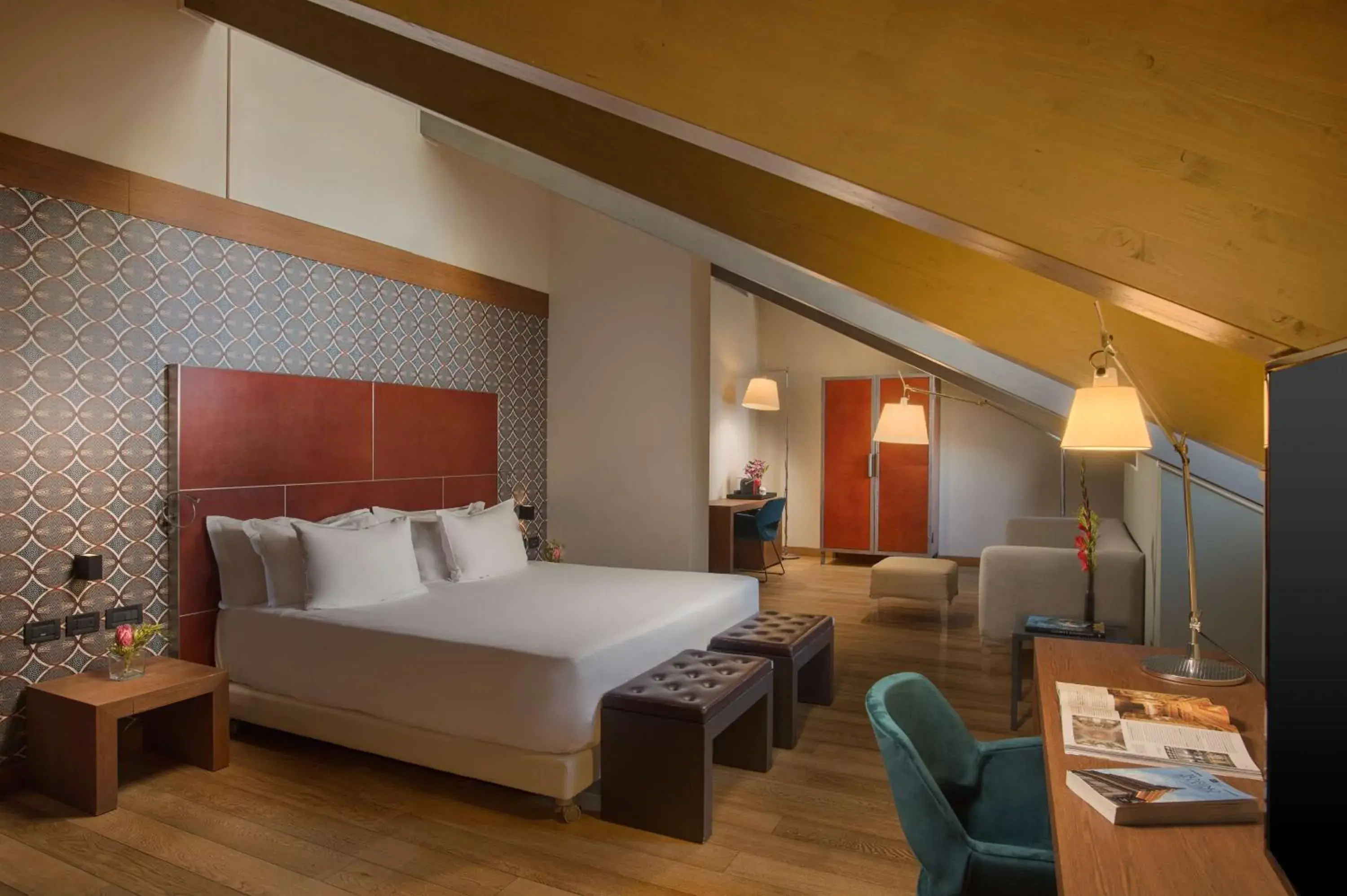 Junior Suite with Extra Bed (2 Adults + 1 Child) in NH Collection Torino Santo Stefano Junior Suite with Extra Bed (2 Adults + 1 Child) in NH Collection Torino Santo Stefano