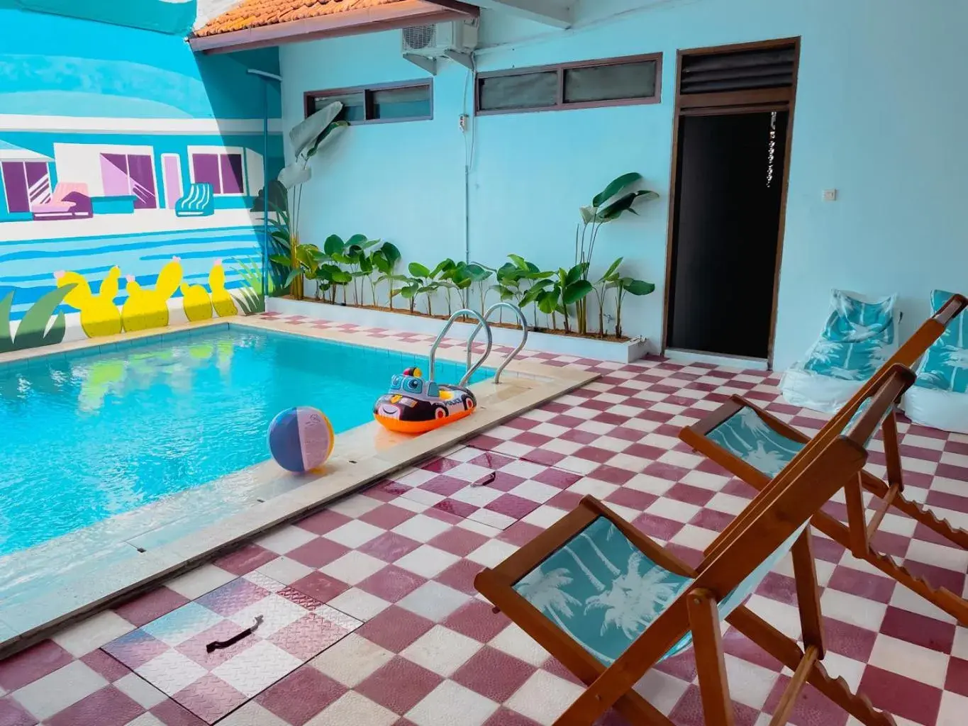 Twin Room with Shared Bathroom in Roemah Renjana Bandung Twin Room with Shared Bathroom in Roemah Renjana Bandung