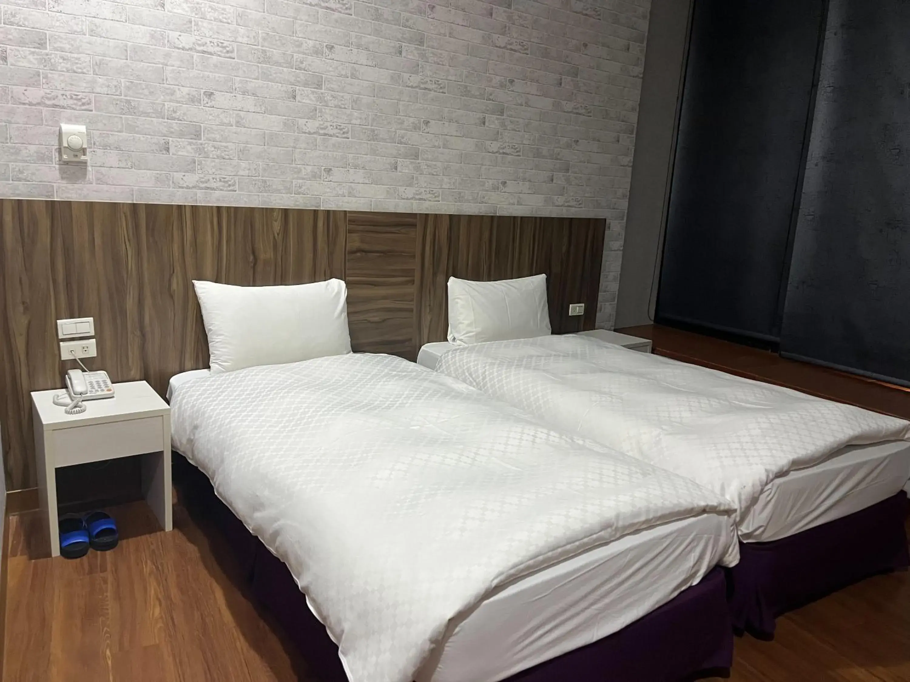 Twin Room in 嵐茵鐵道旅館 Twin Room in 嵐茵鐵道旅館