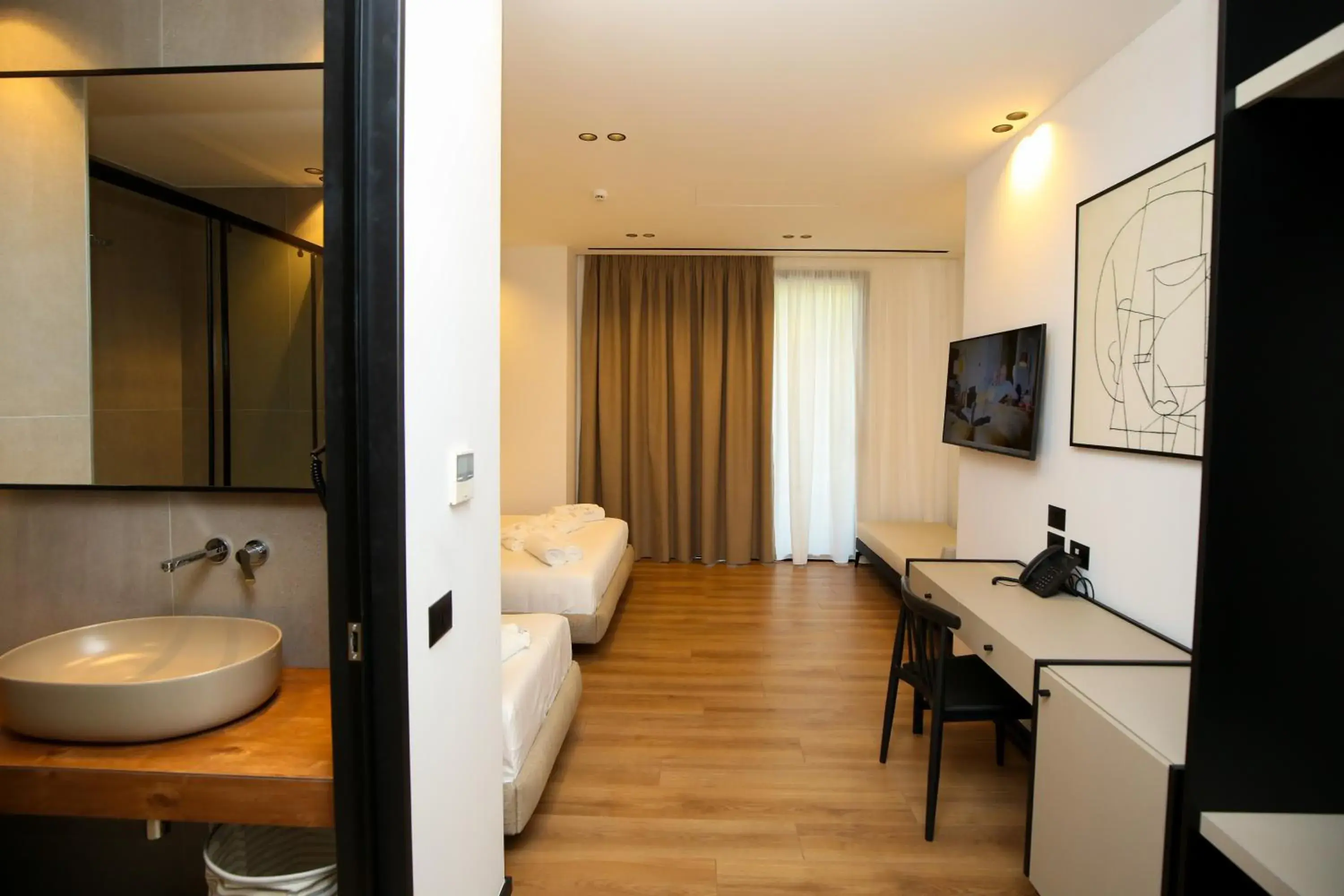 Family Room with Balcony and Mountain View in Nobus Hotel & Spa Family Room with Balcony and Mountain View in Nobus Hotel & Spa