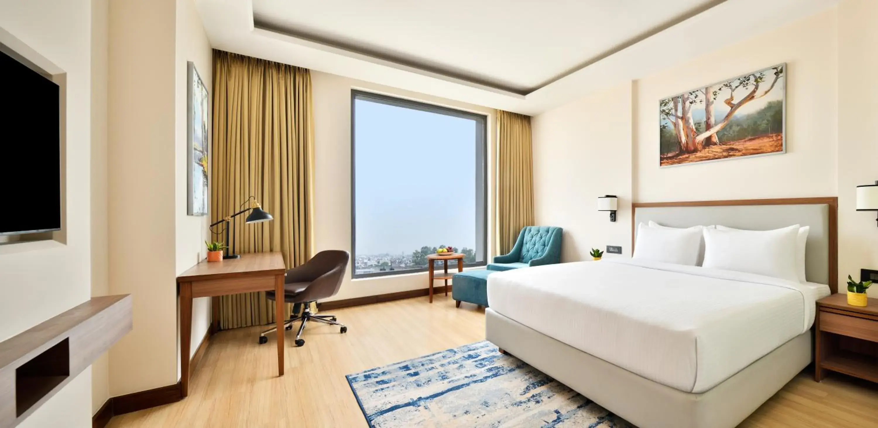 Premium King Room
- single occupancy in Golden Tulip Jalandhar Premium King Room
- single occupancy in Golden Tulip Jalandhar
