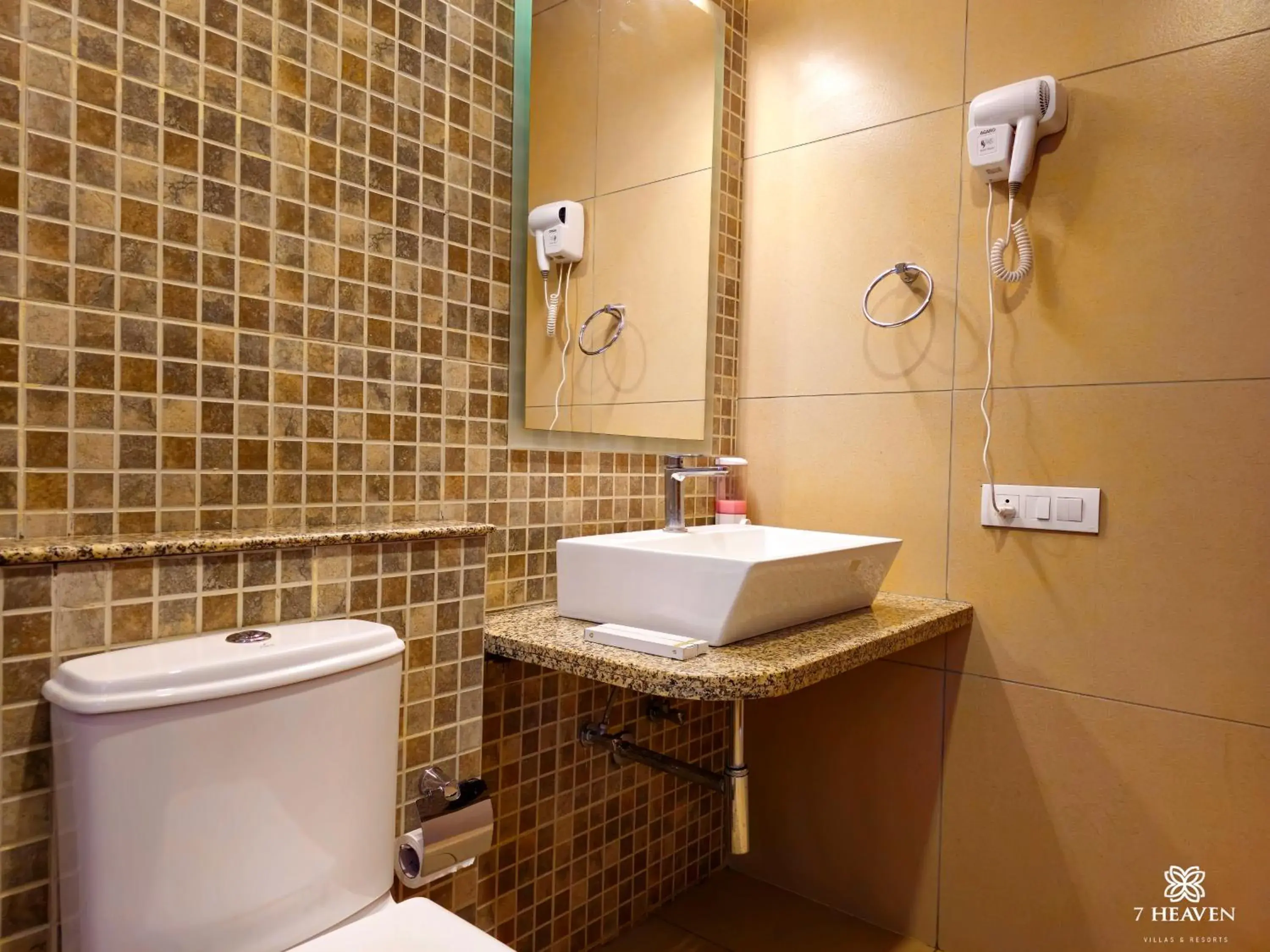 Double Room with Balcony (2 Adults + 1 Child) in 7 Heaven Villas & Resorts Double Room with Balcony (2 Adults + 1 Child) in 7 Heaven Villas & Resorts