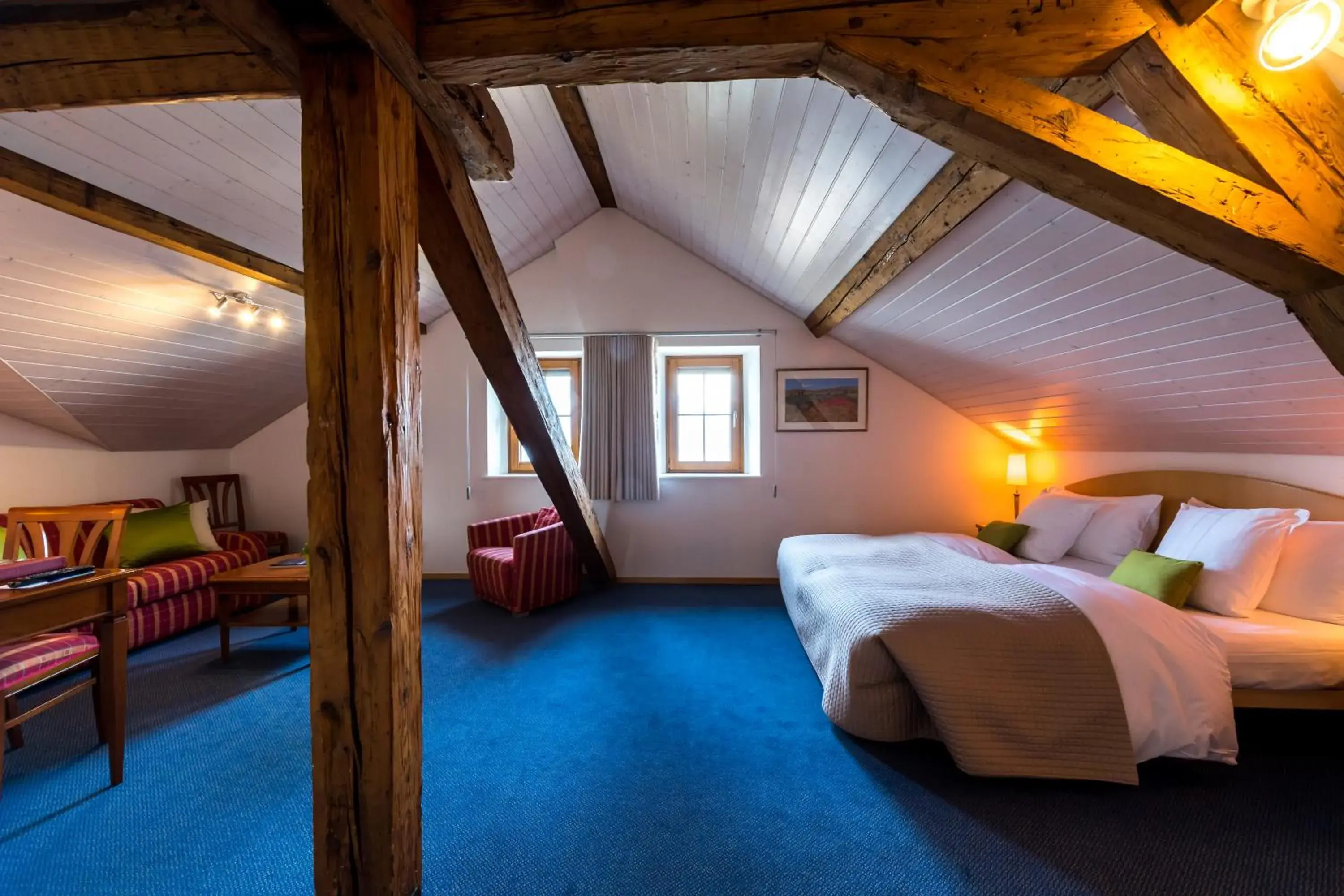 Executive Family Room with Lake View in Hôtel Bon Rivage Executive Family Room with Lake View in Hôtel Bon Rivage