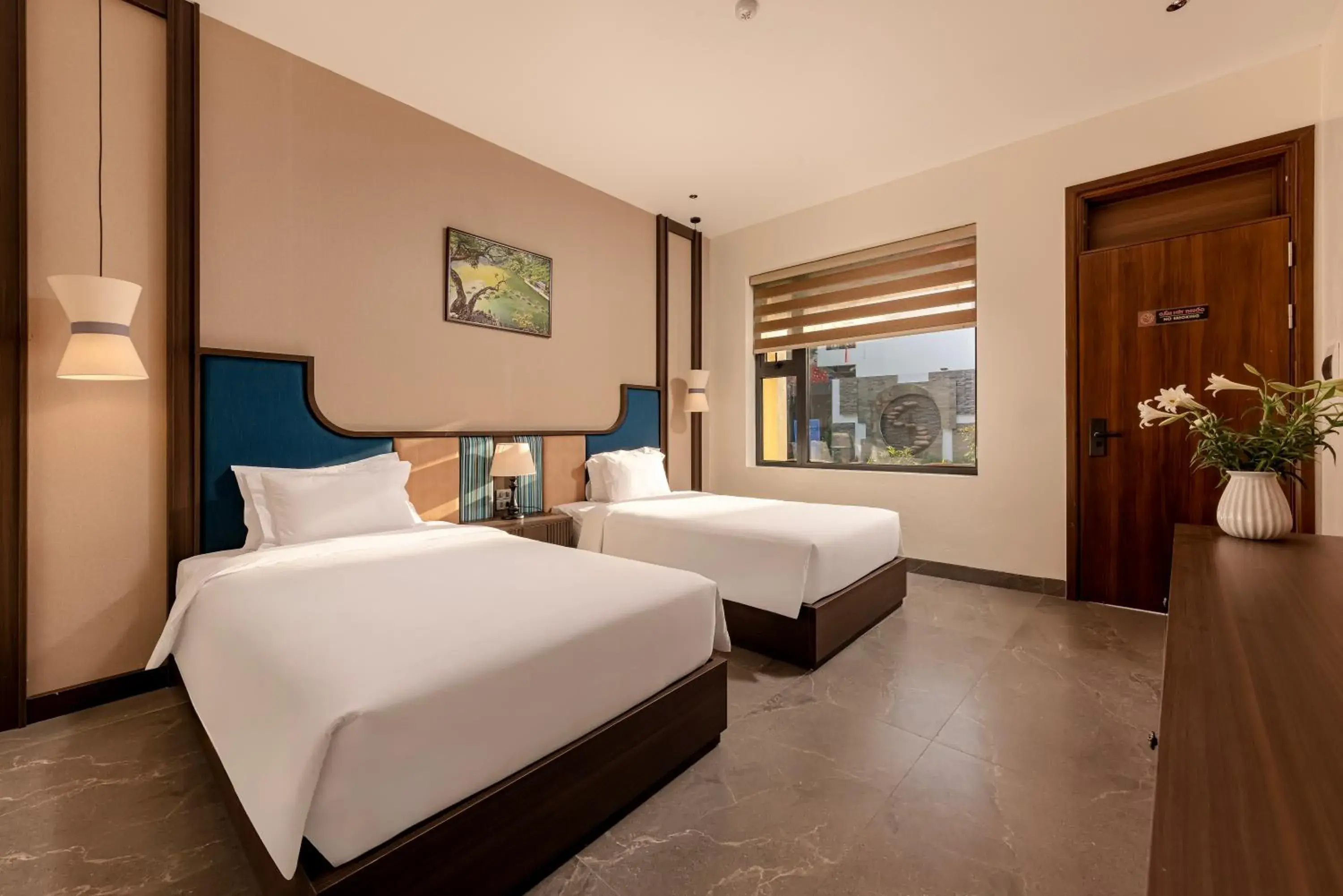 Twin Room with Bath - single occupancy in Tam Coc Center Luxury Hotel & Villa Twin Room with Bath - single occupancy in Tam Coc Center Luxury Hotel & Villa