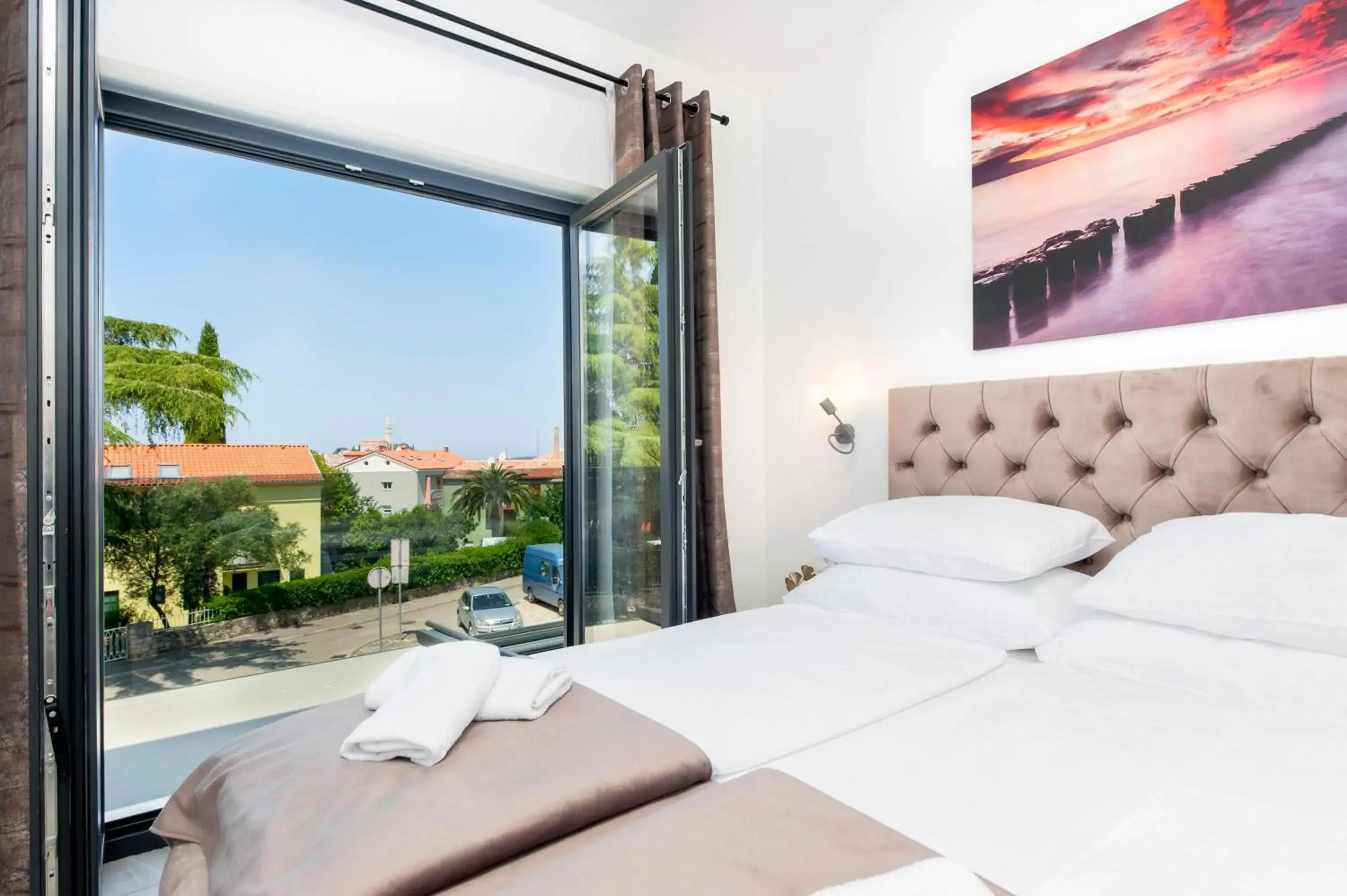 Standard Double Room with City View in Boutique Residence Arion Standard Double Room with City View in Boutique Residence Arion