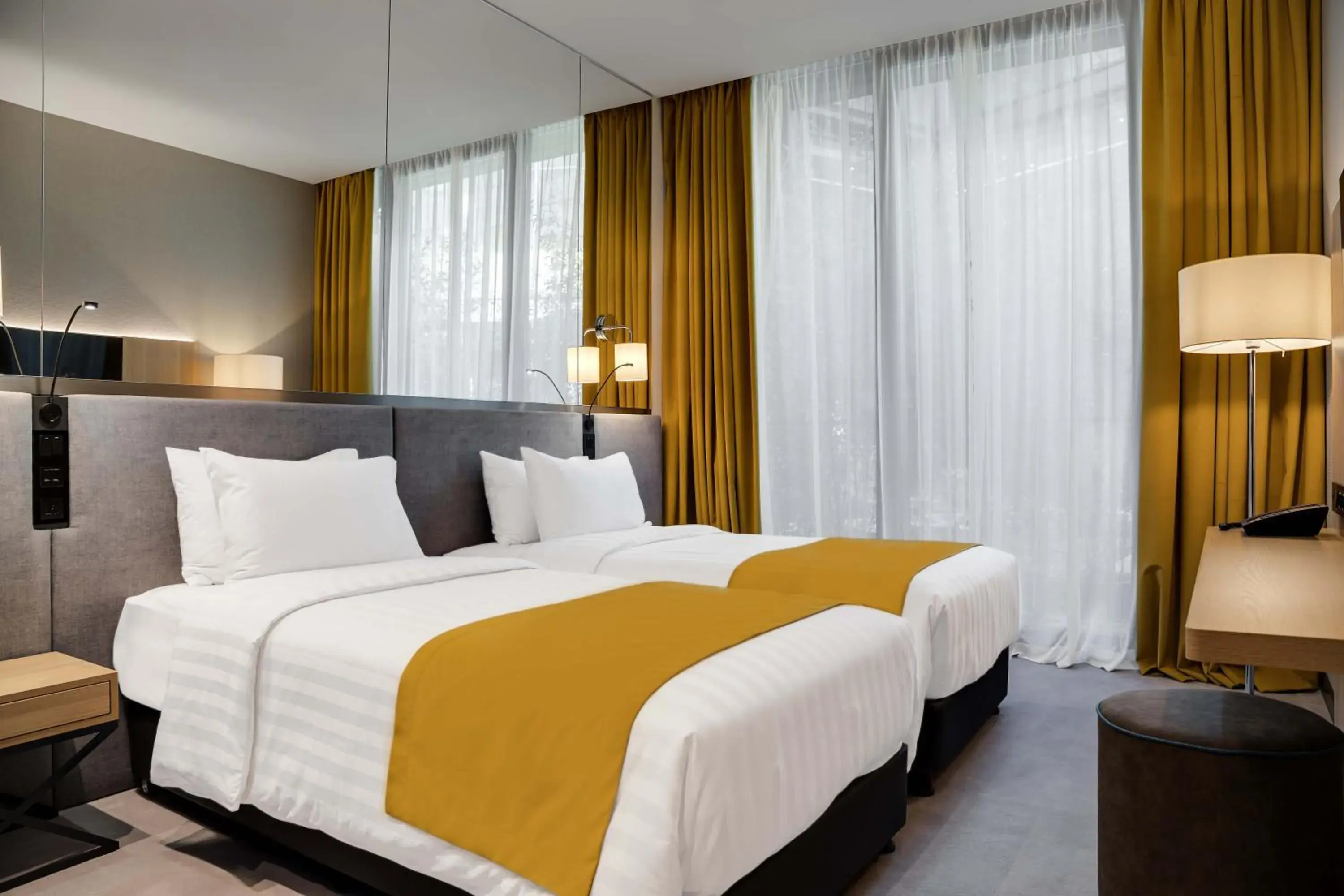 Deluxe Twin Room in Glarros OldTown Deluxe Twin Room in Glarros OldTown