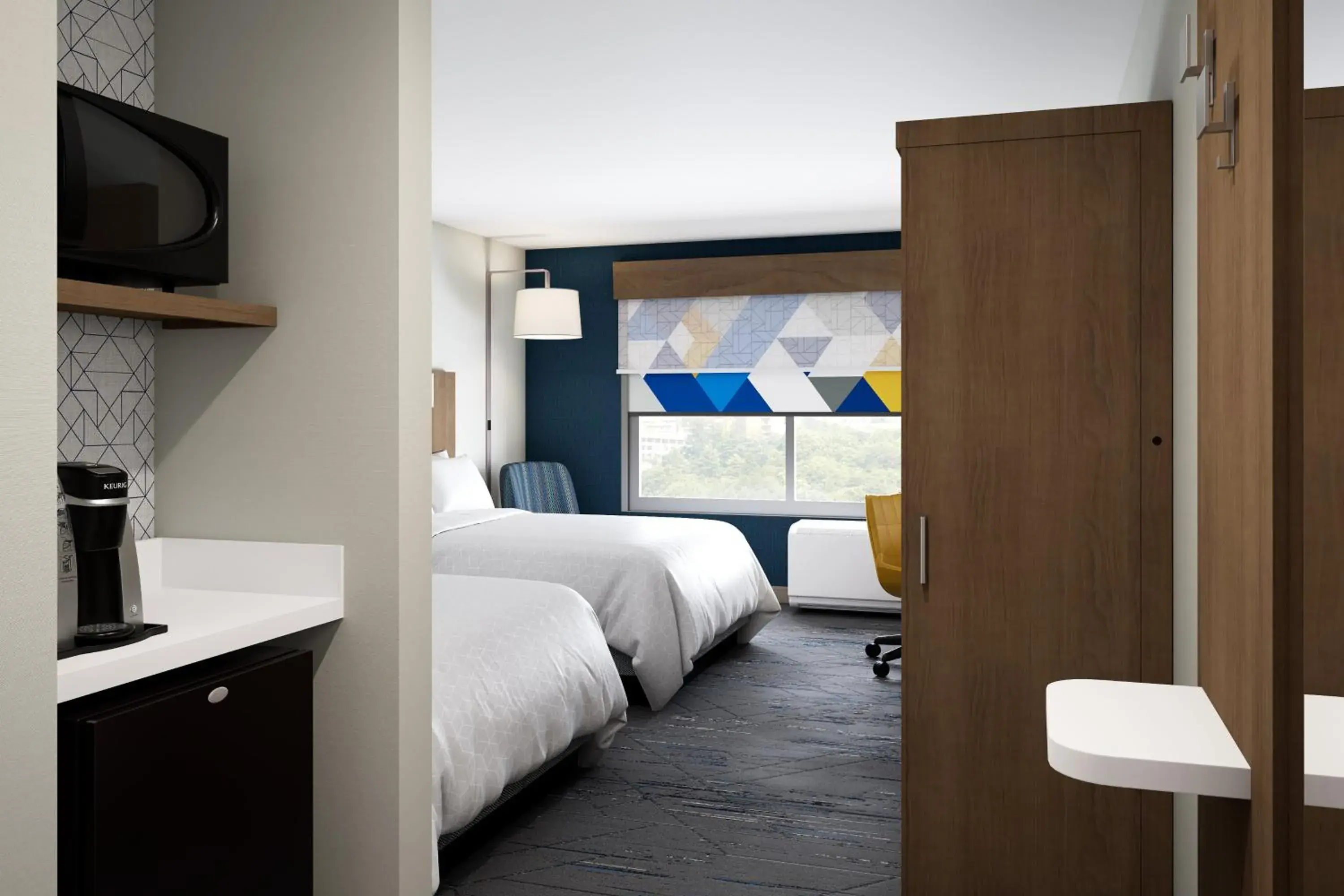 Standard Queen Room with Two Queen Beds - Communication Accessible in Holiday Inn Express - Des Moines - Ankeny by IHG Standard Queen Room with Two Queen Beds - Communication Accessible in Holiday Inn Express - Des Moines - Ankeny by IHG