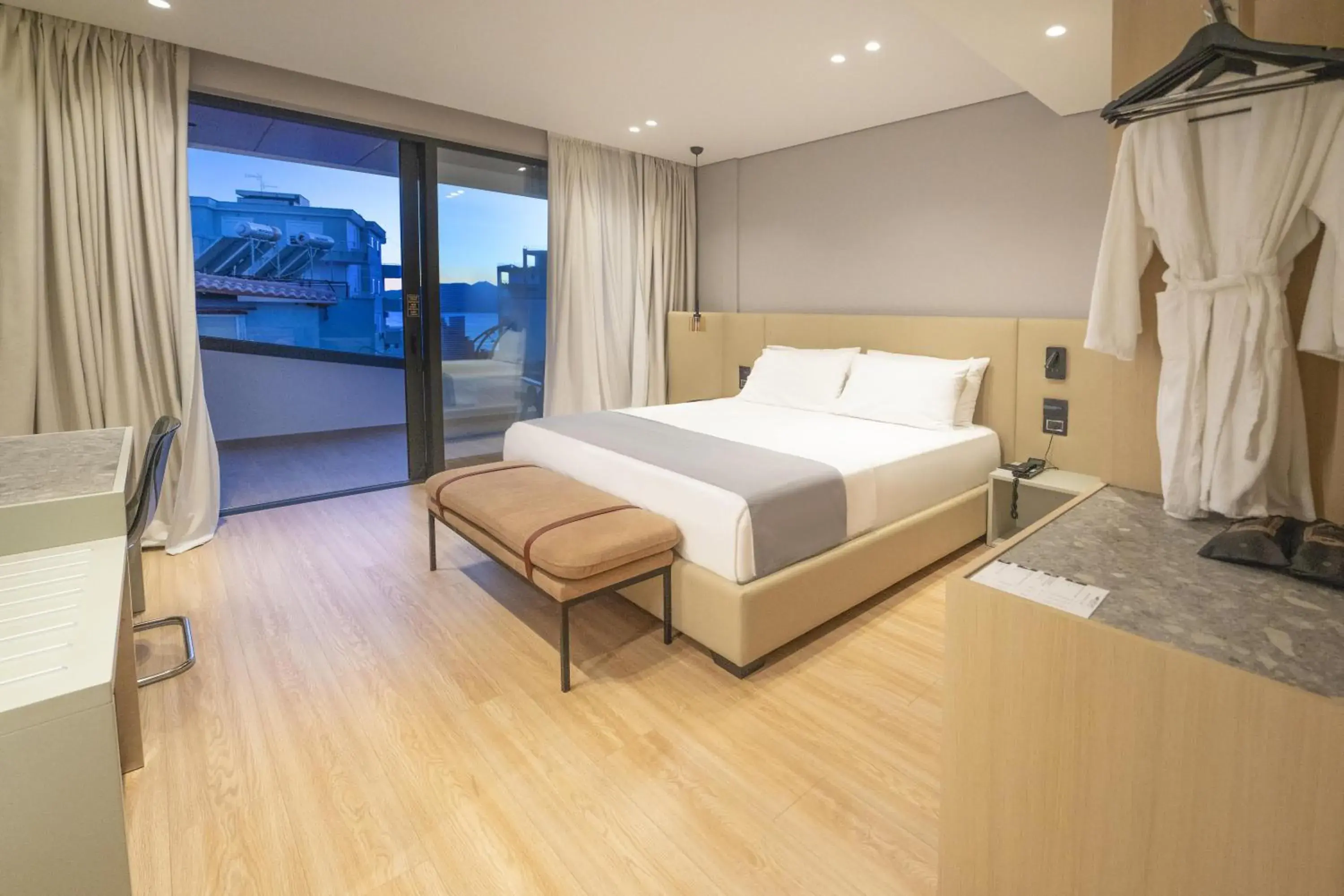 Deluxe Double Room with Side Sea View in ALYACHT Premium Hotel Deluxe Double Room with Side Sea View in ALYACHT Premium Hotel