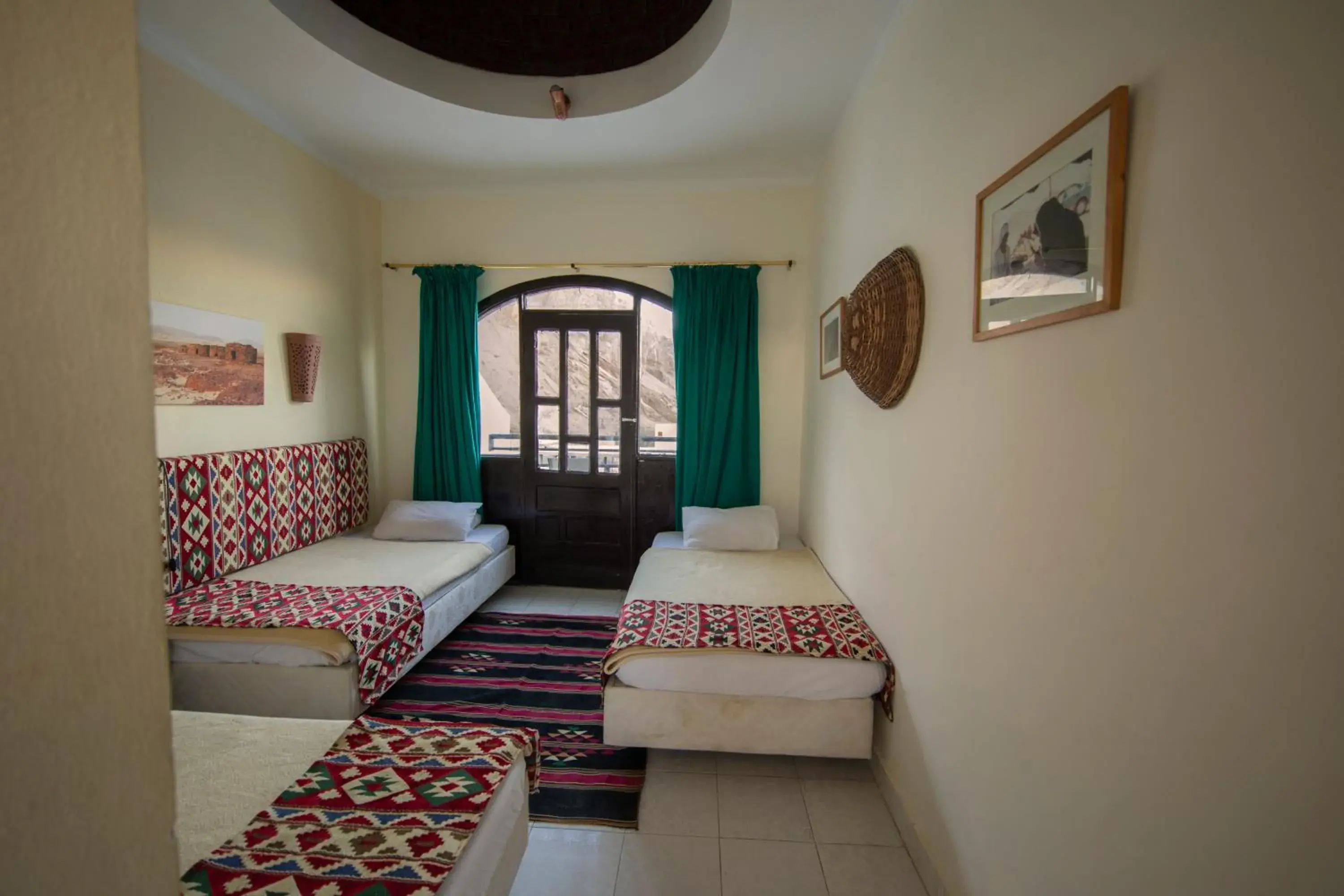 Triple Room with Mountain View in The Bedouin Moon Triple Room with Mountain View in The Bedouin Moon