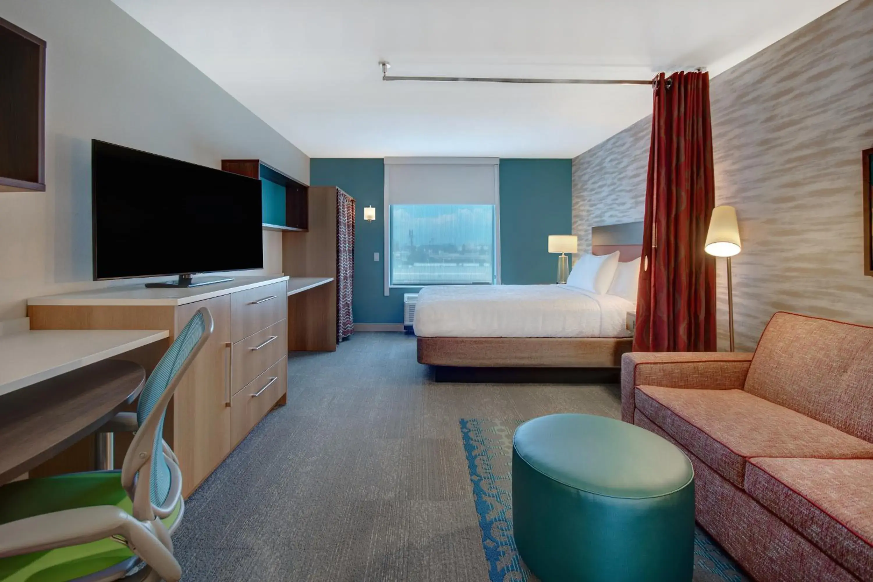 Queen Studio Suite - Hearing Access in Home2 Suites By Hilton Garden Grove Queen Studio Suite - Hearing Access in Home2 Suites By Hilton Garden Grove