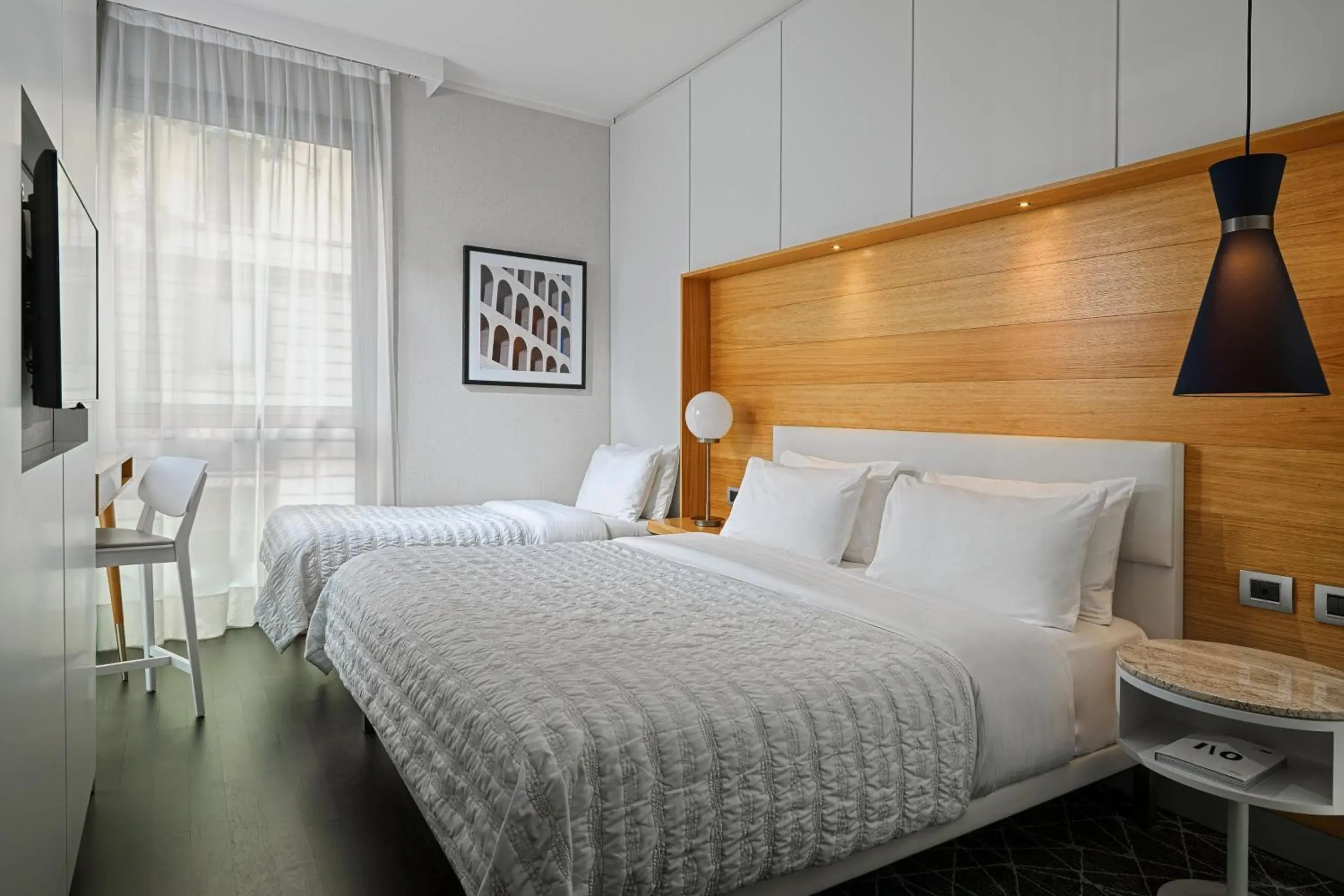 Superior Triple Room, Smaller Guest room, Limited view in Le Meridien Visconti Rome Superior Triple Room, Smaller Guest room, Limited view in Le Meridien Visconti Rome