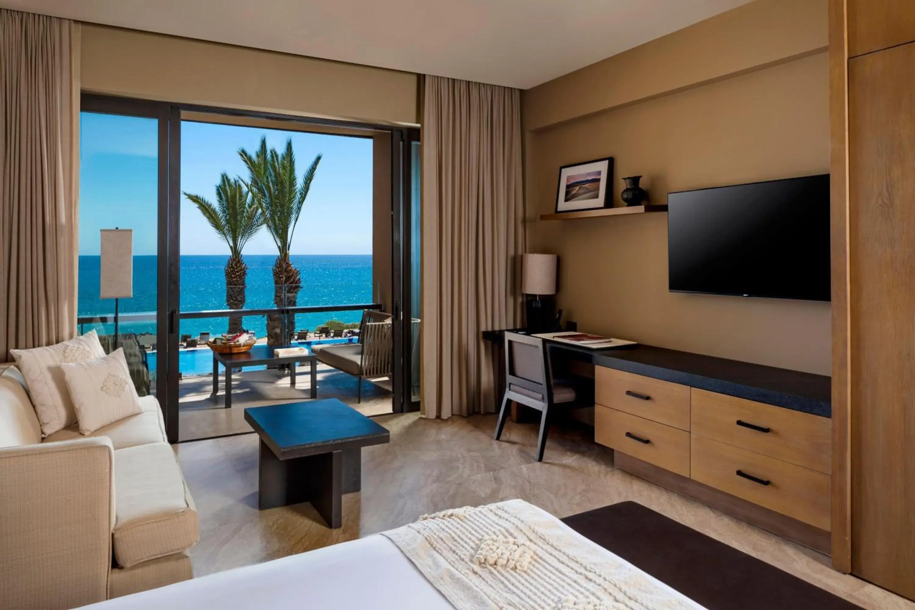 Deluxe King Room with Ocean View in Casa Maat at JW Marriott Los Cabos Beach Resort & Spa Deluxe King Room with Ocean View in Casa Maat at JW Marriott Los Cabos Beach Resort & Spa
