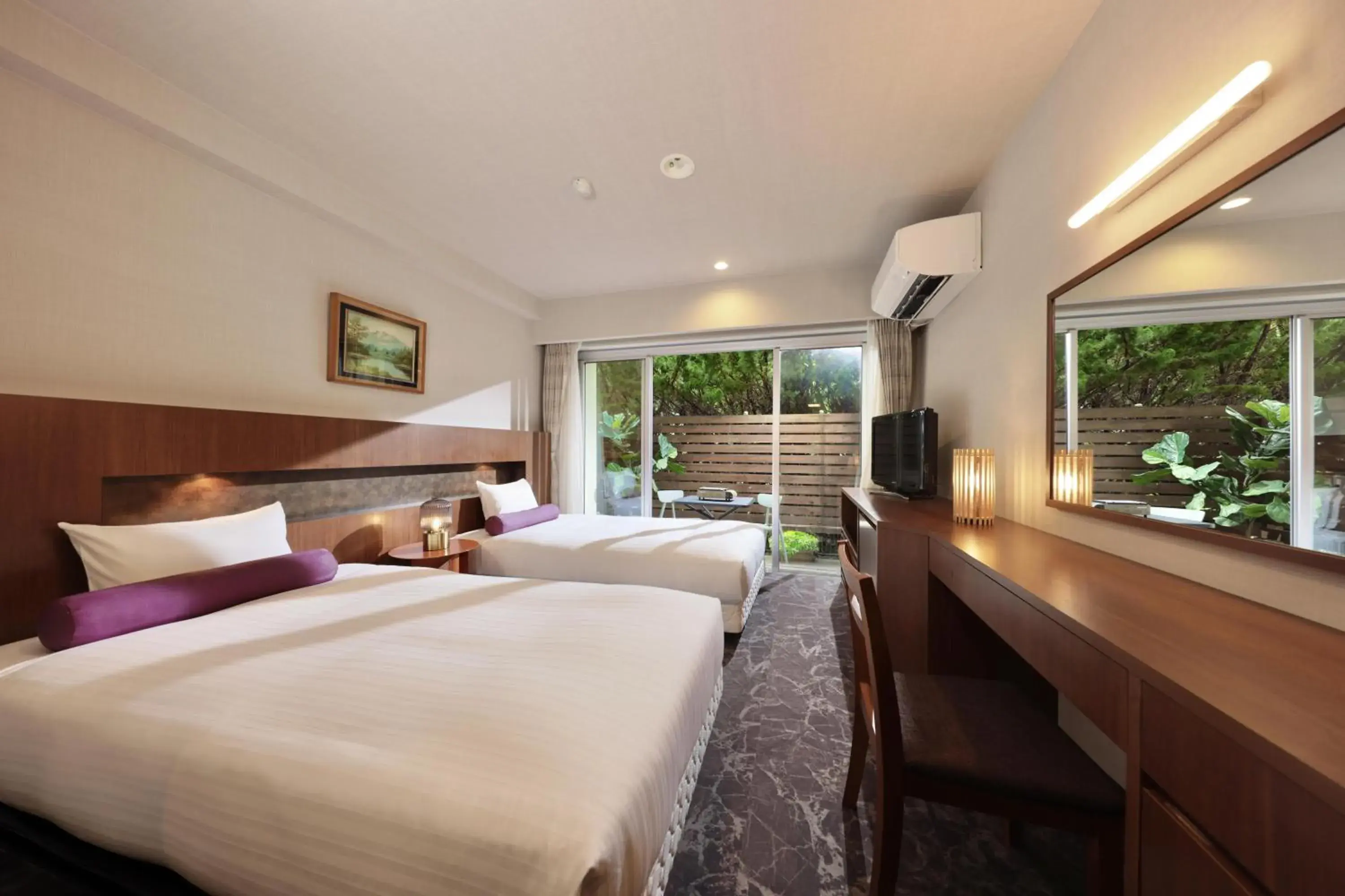 Twin Room in Nankishirahama Hotel Akariya Twin Room in Nankishirahama Hotel Akariya