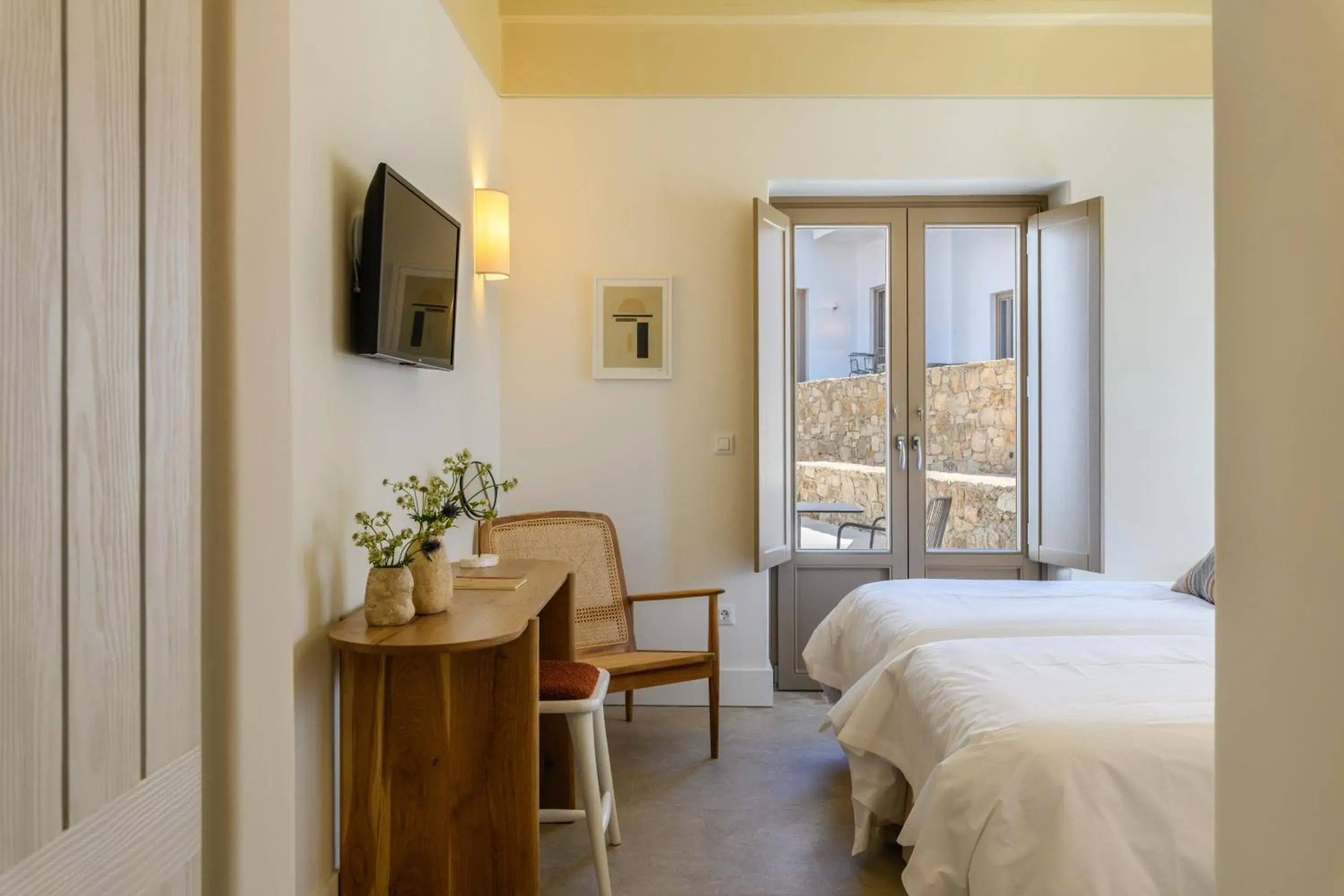 Standard Double with Pool View in Camarades Mykonos Standard Double with Pool View in Camarades Mykonos