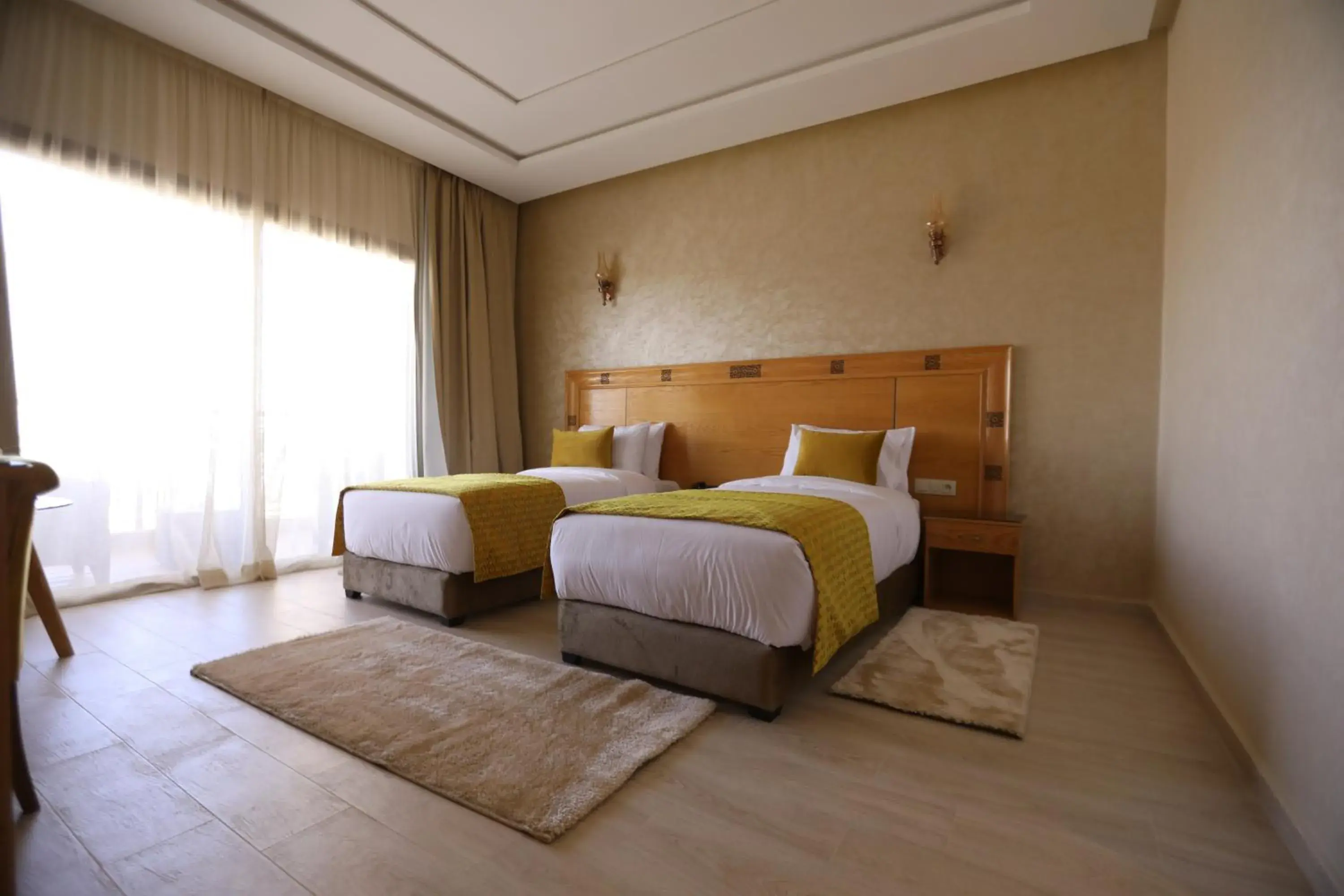 Twin Room with Garden View - single occupancy in Z Hotel Meknes Twin Room with Garden View - single occupancy in Z Hotel Meknes
