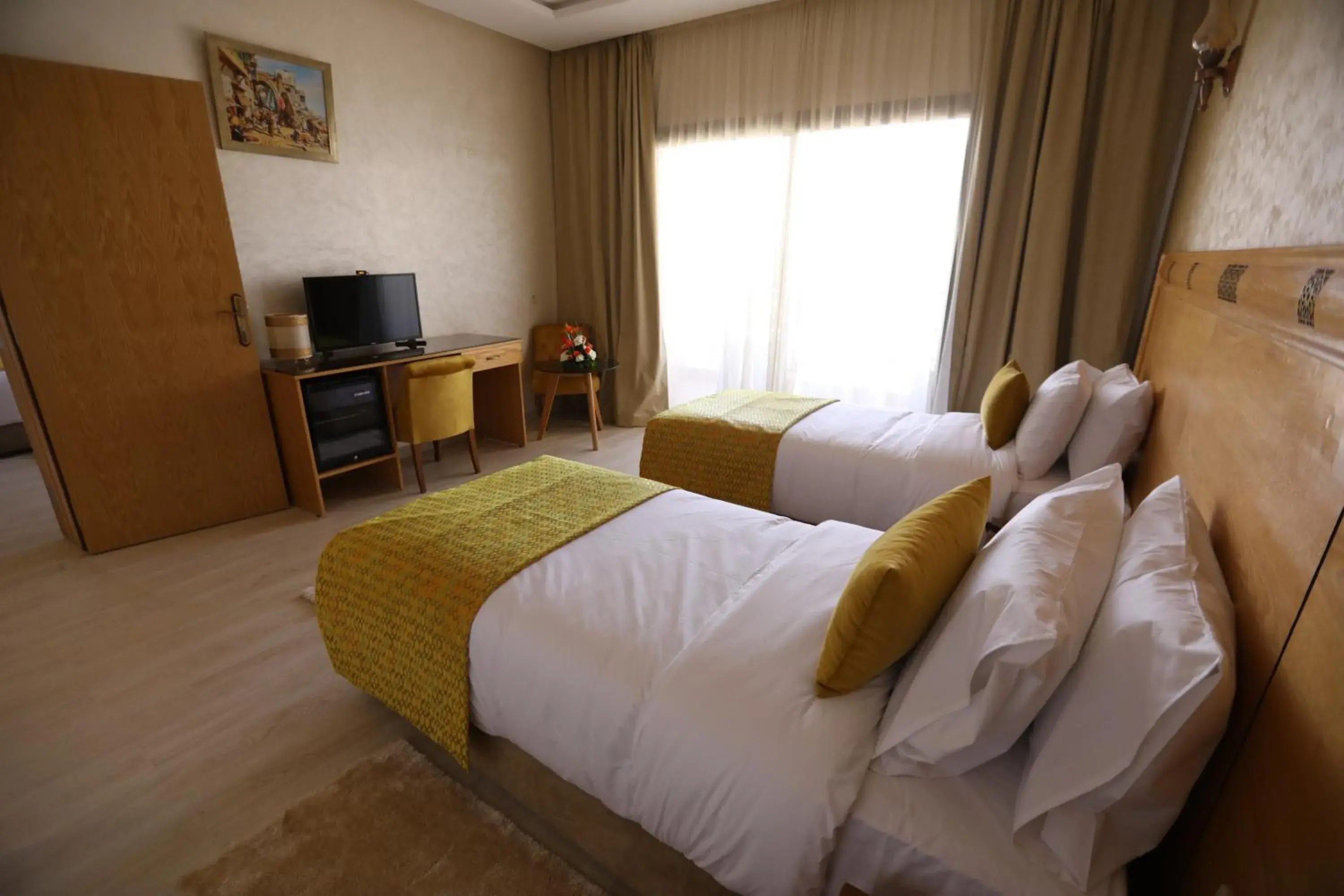 Twin Room with Pool View - single occupancy in Z Hotel Meknes Twin Room with Pool View - single occupancy in Z Hotel Meknes