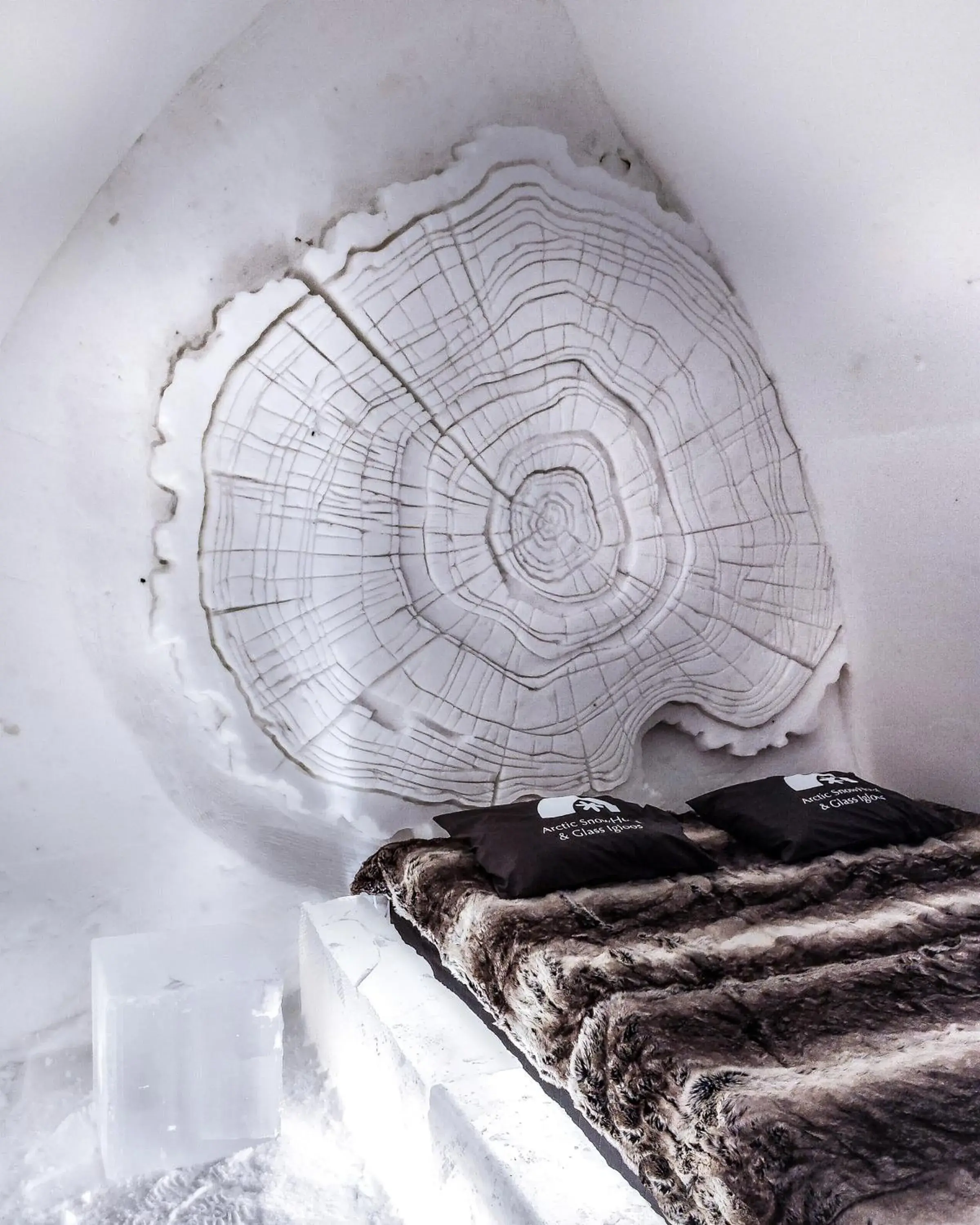 SnowHotel Double Room in Arctic SnowHotel & Glass Igloos SnowHotel Double Room in Arctic SnowHotel & Glass Igloos