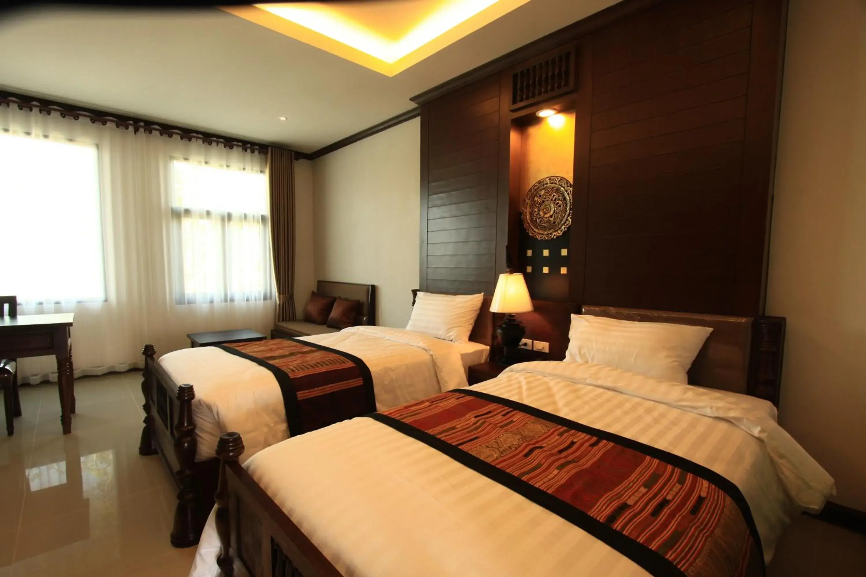 Superior Twin Room in Baan Ratchiangsaen Superior Twin Room in Baan Ratchiangsaen