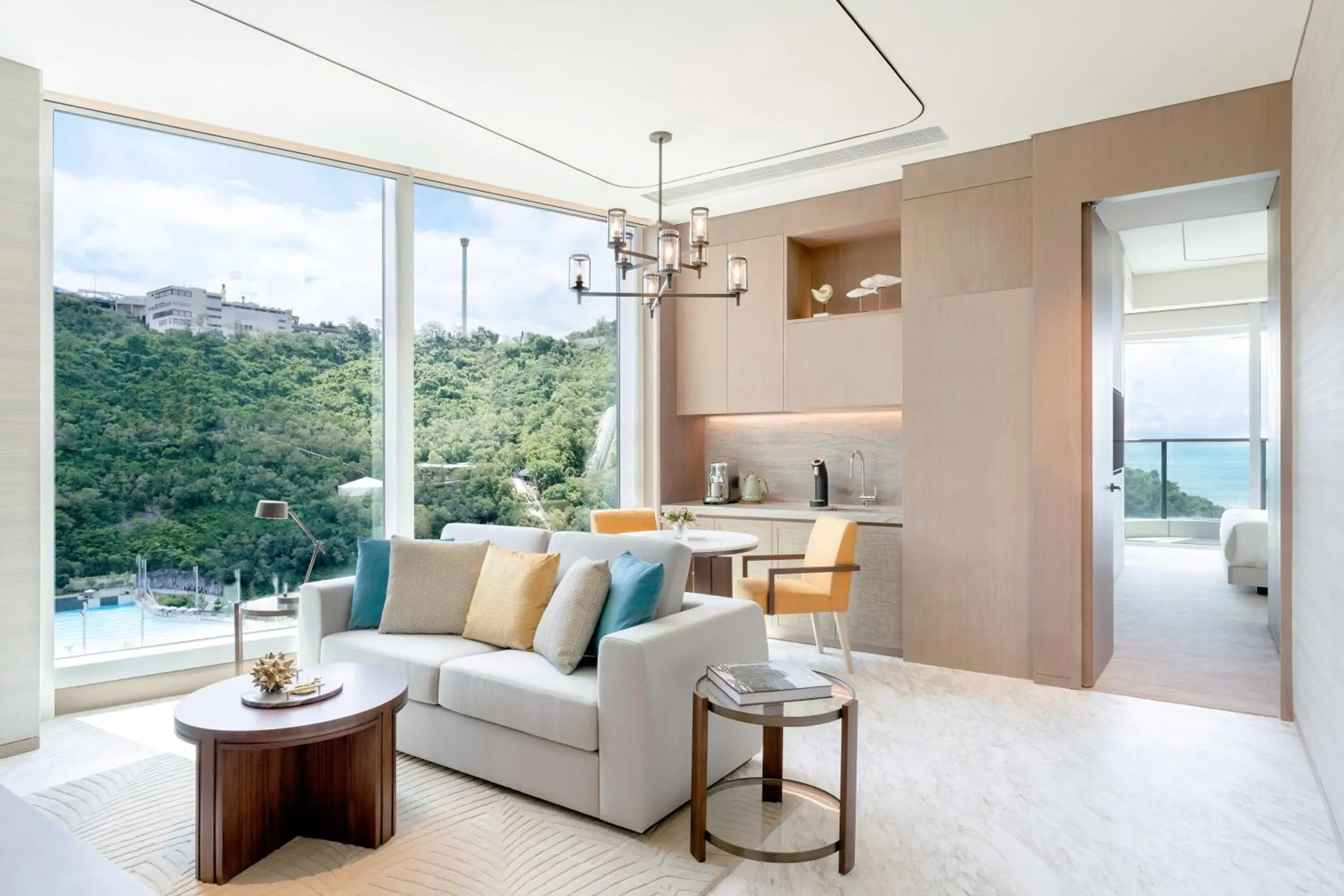 Deluxe Oceanfront Balcony Suite in The Fullerton Ocean Park Hotel Hong Kong Deluxe Oceanfront Balcony Suite in The Fullerton Ocean Park Hotel Hong Kong