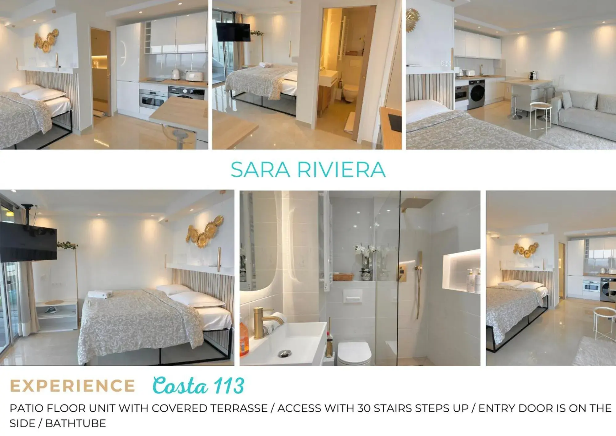 Open Studio with Sea View in SARA RIVIERA Costa Plana Open Studio with Sea View in SARA RIVIERA Costa Plana