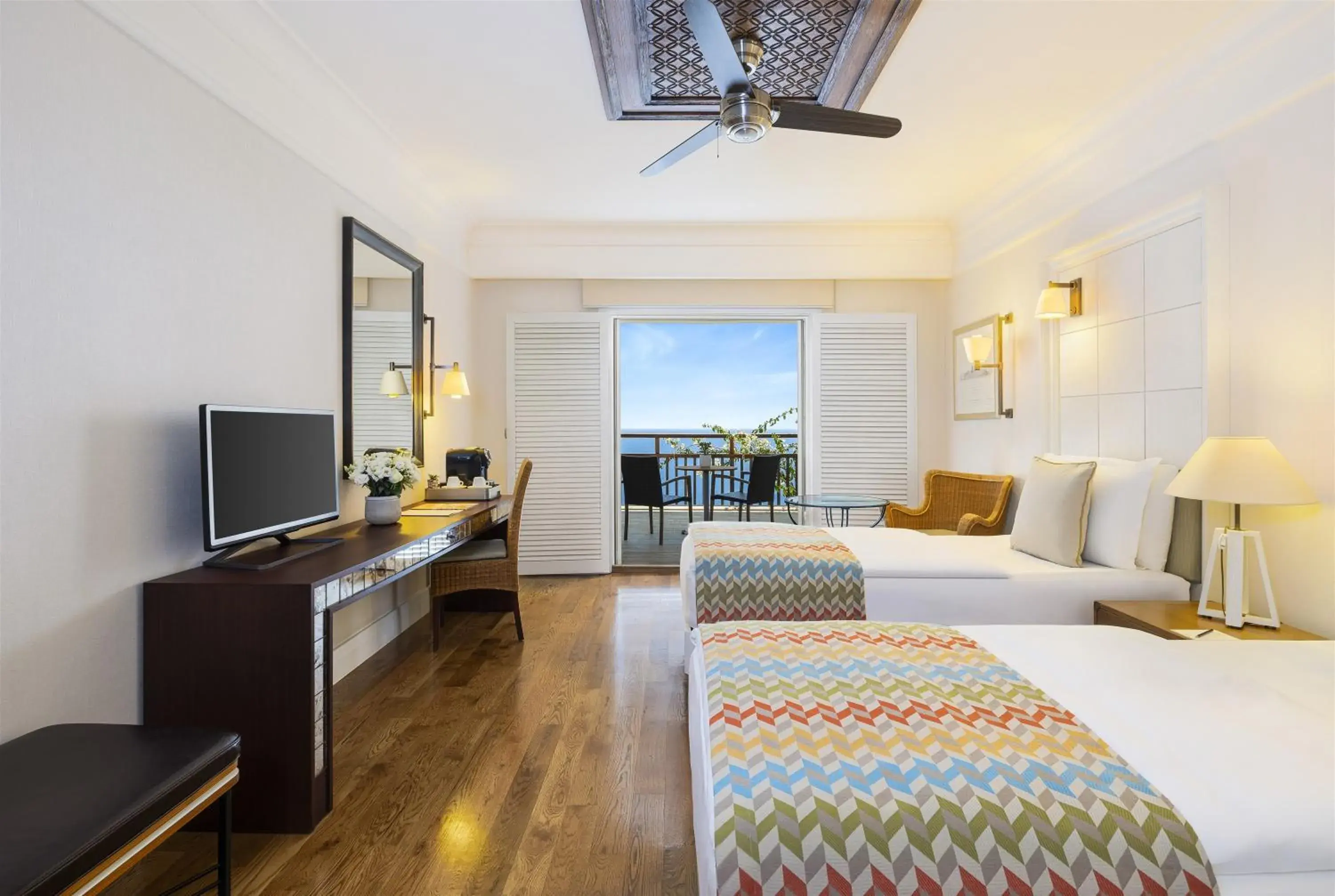 Grand Deluxe Room with Panoramic Sea view (Twin) in Kempinski Hotel Barbaros Bay Bodrum Grand Deluxe Room with Panoramic Sea view (Twin) in Kempinski Hotel Barbaros Bay Bodrum