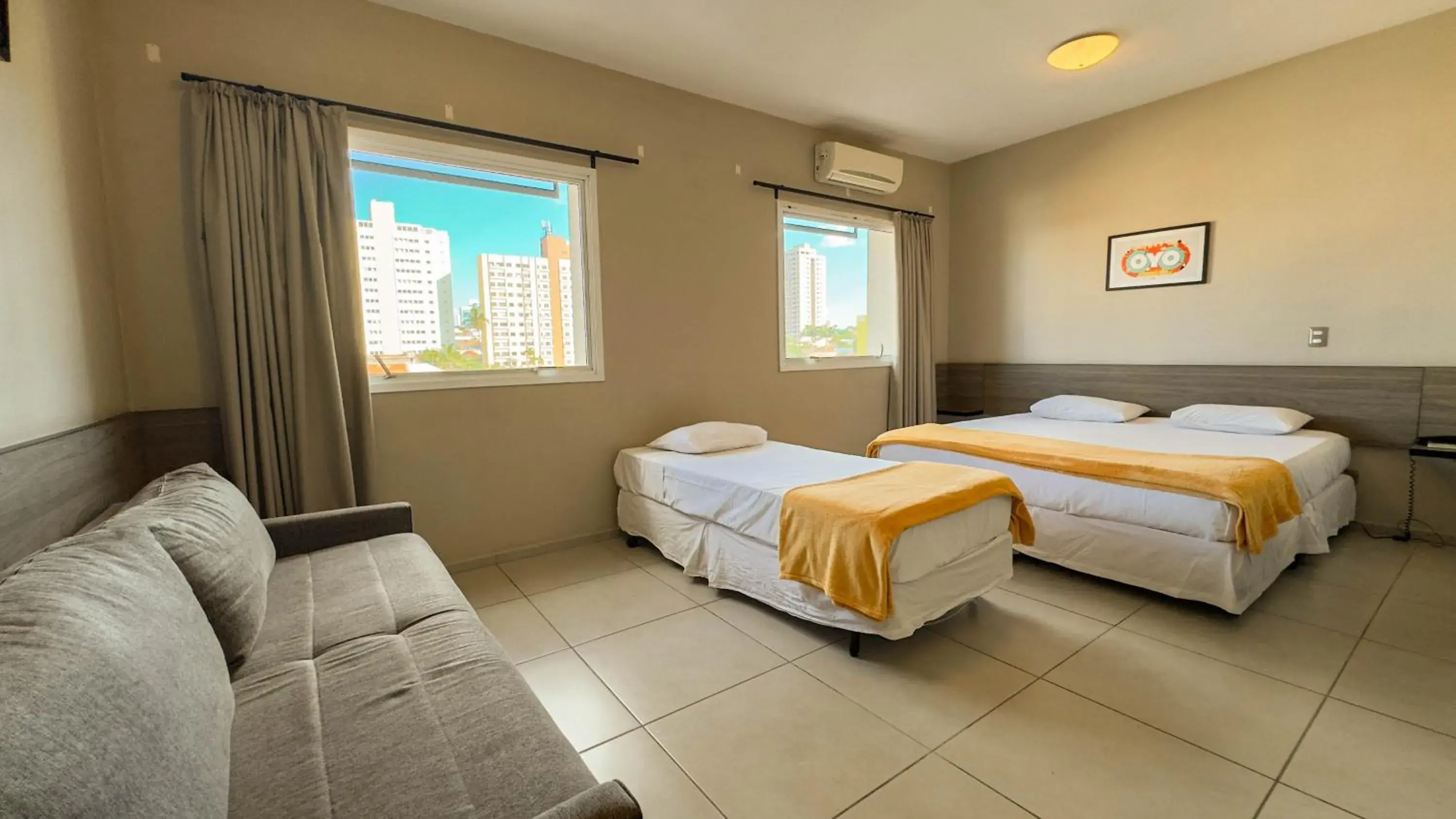 Standard Triple Room in I-Hotel Piracicaba Standard Triple Room in I-Hotel Piracicaba