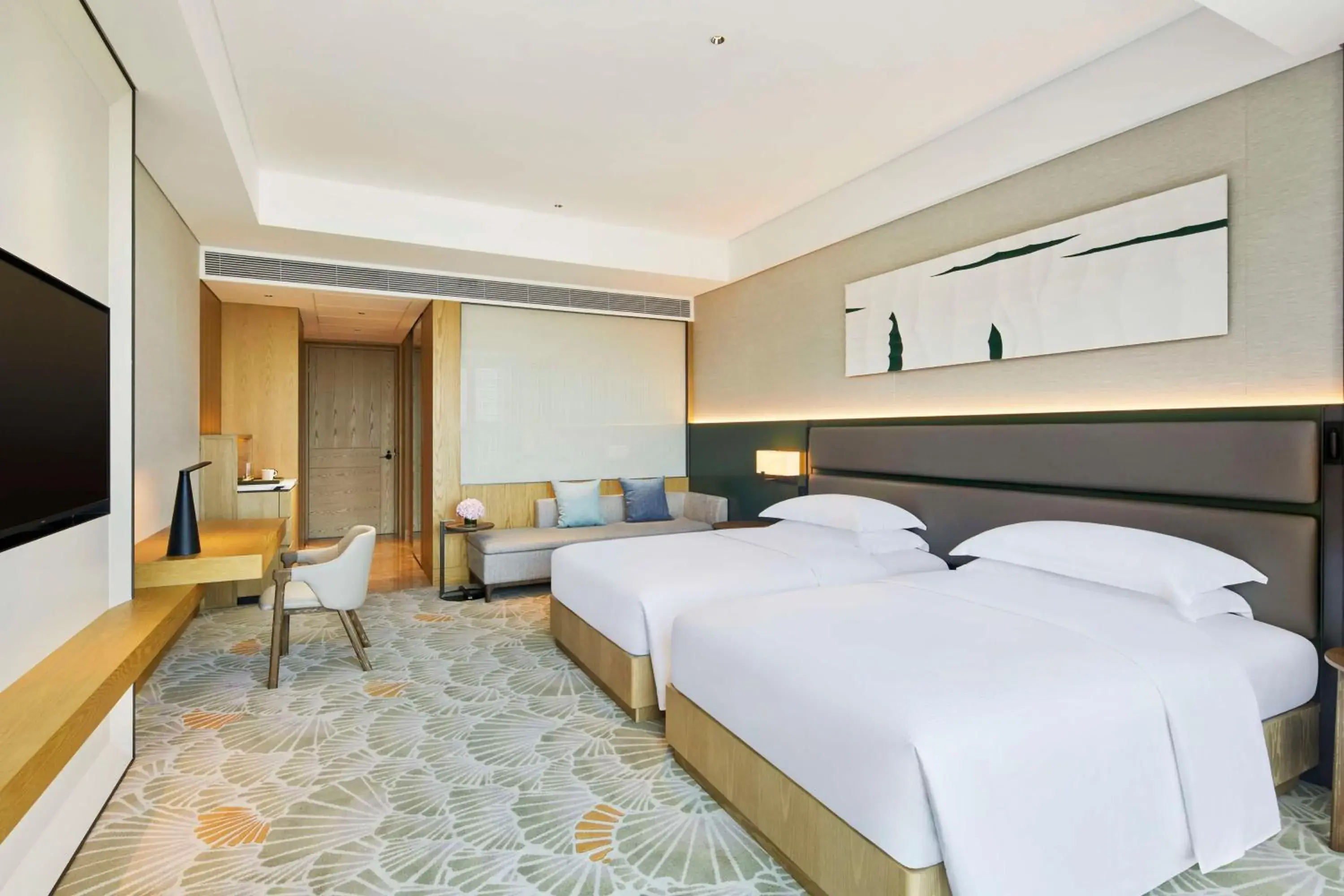 Deluxe Twin Room in DoubleTree By Hilton Ya'An Deluxe Twin Room in DoubleTree By Hilton Ya'An