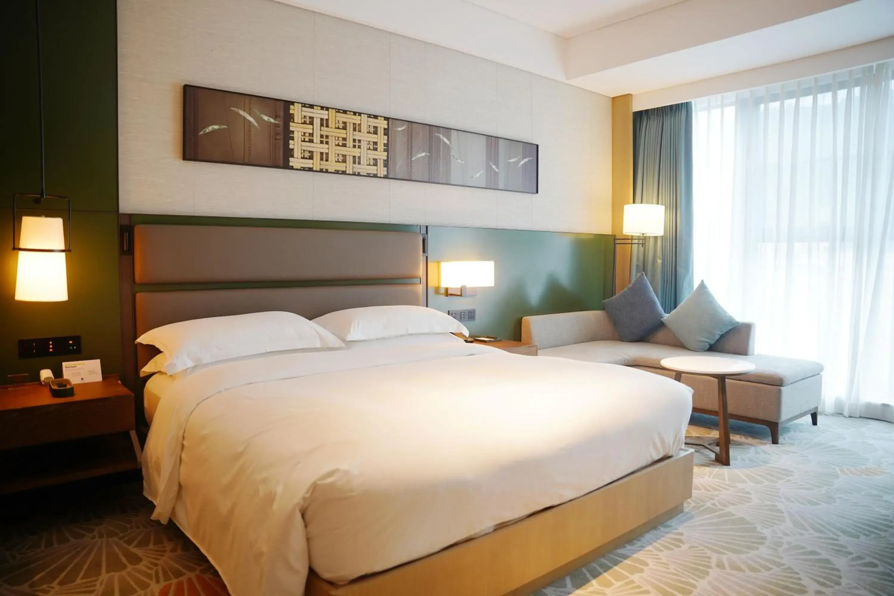 Deluxe King Room in DoubleTree By Hilton Ya'An Deluxe King Room in DoubleTree By Hilton Ya'An