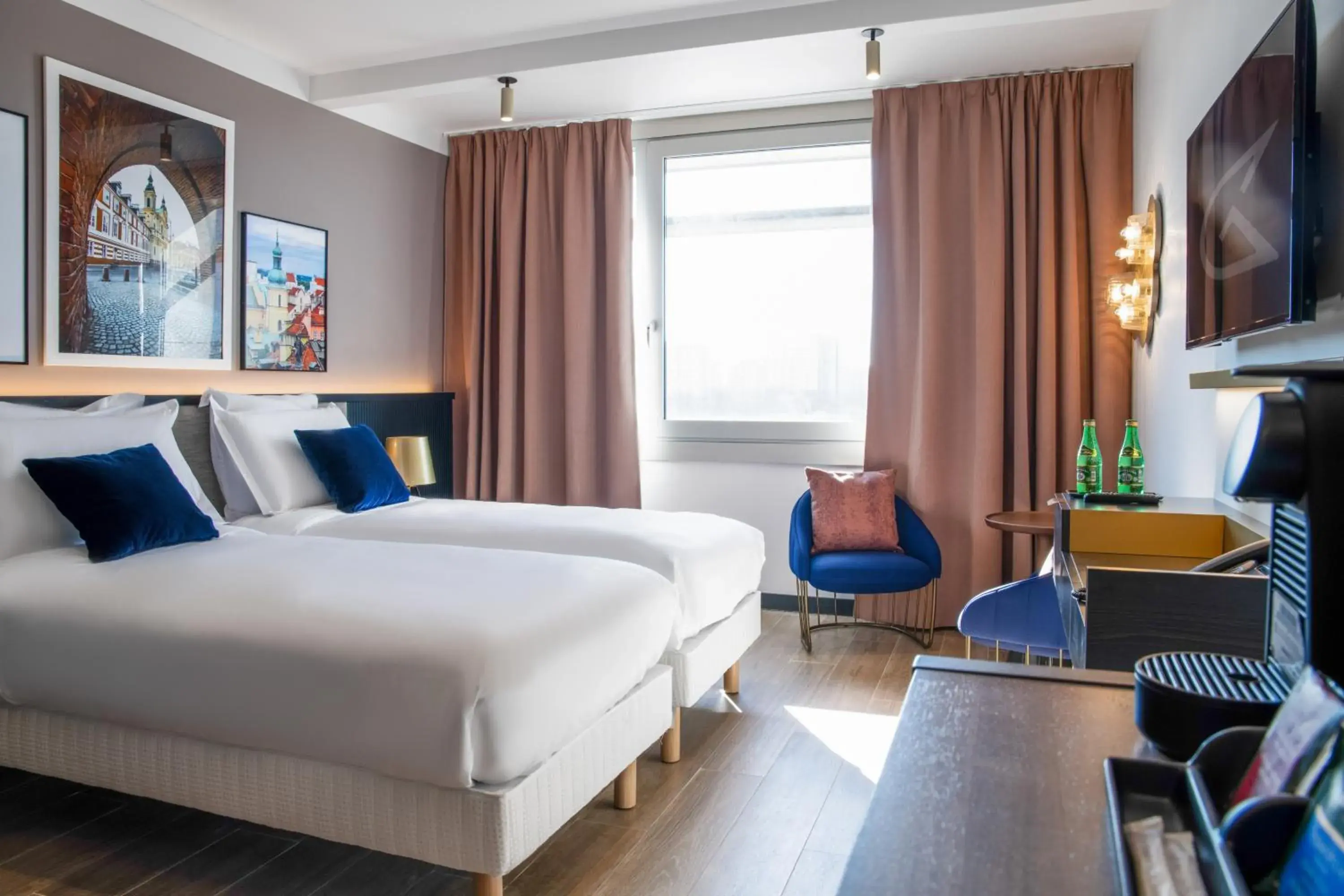 Superior Room with 2 Single Beds in Golden Tulip Warszawa Centrum Superior Room with 2 Single Beds in Golden Tulip Warszawa Centrum