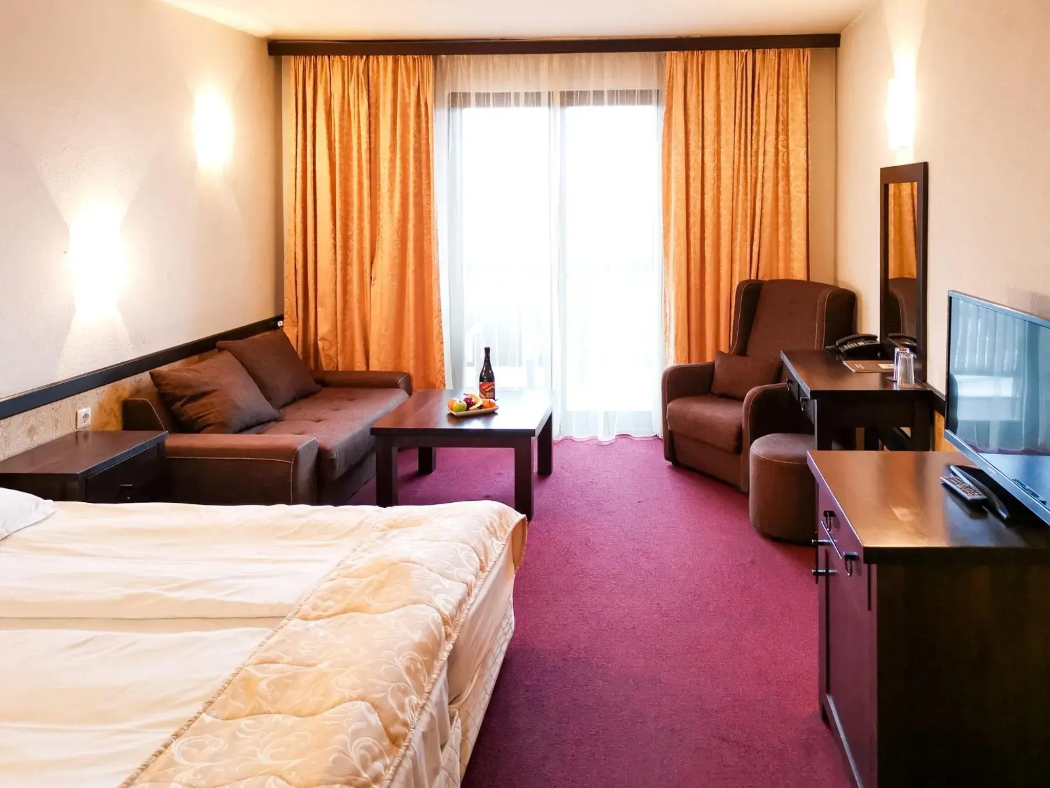 Double Room with Balcony in Trinity Residence Bansko Double Room with Balcony in Trinity Residence Bansko