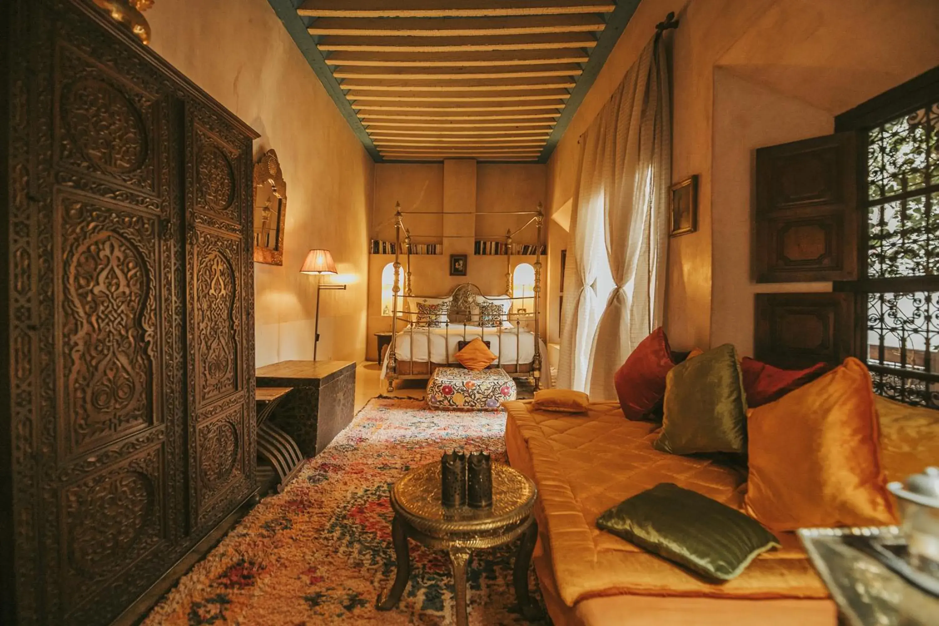 Jacaranda Double Room in Riad Samsara Jacaranda Double Room in Riad Samsara