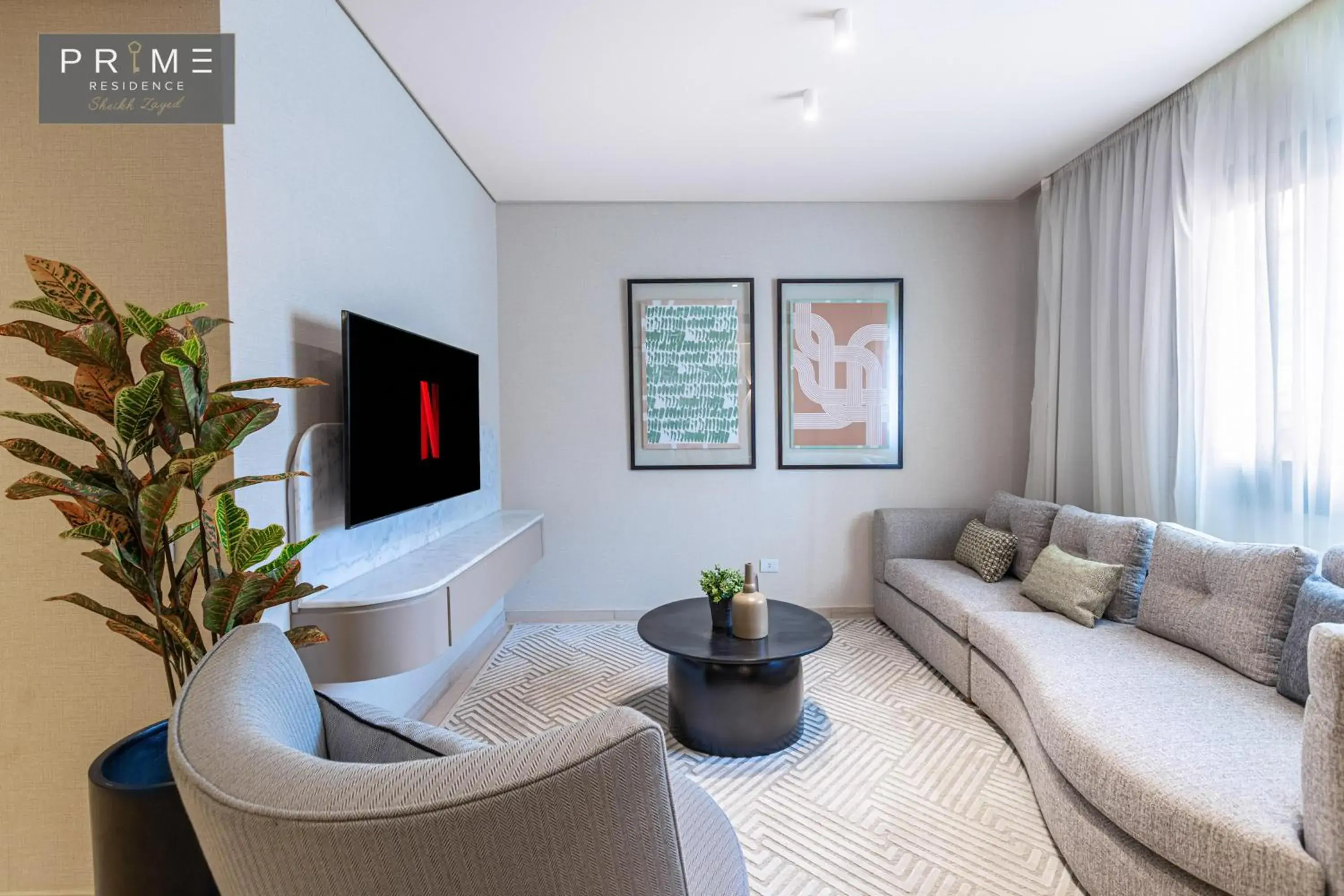 One-Bedroom Apartment in Prime Residence Sheikh Zayed One-Bedroom Apartment in Prime Residence Sheikh Zayed