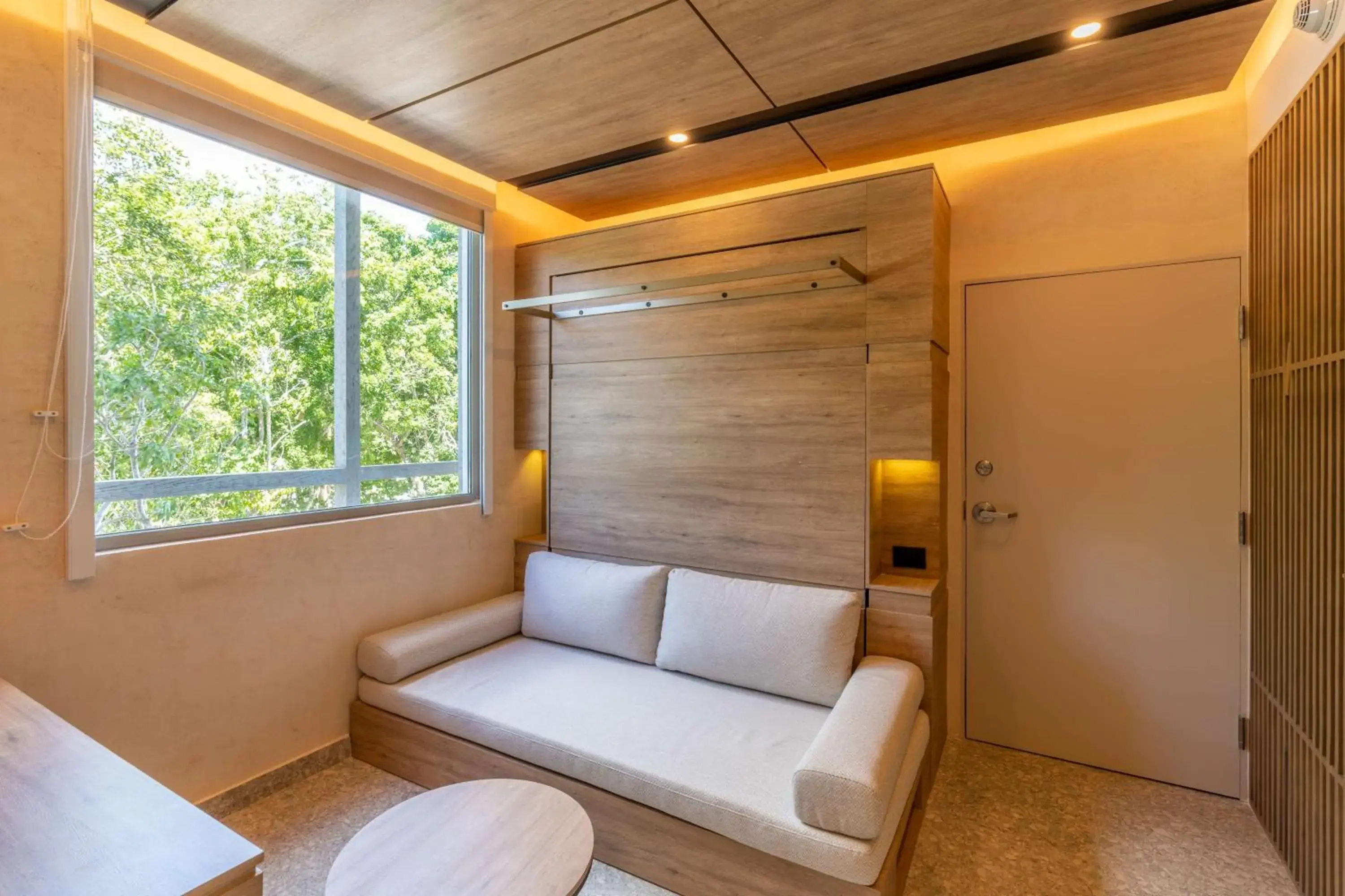 Flex Room with One Queen Wall Bed in Motto By Hilton Tulum Flex Room with One Queen Wall Bed in Motto By Hilton Tulum