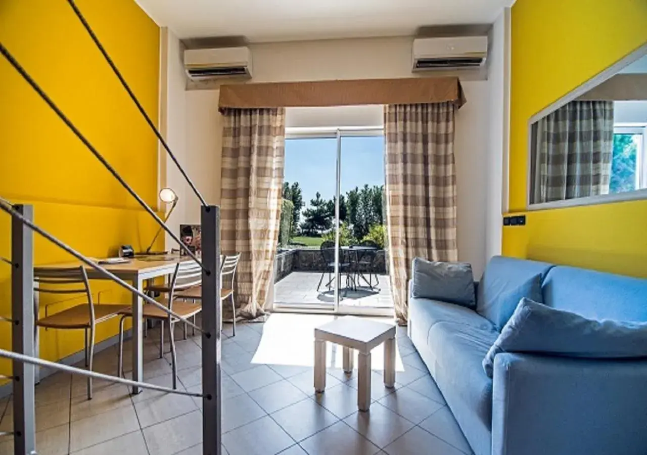 Junior Suite with Partial Sea View - Split Level in Aregai Marina Hotel & Residence Junior Suite with Partial Sea View - Split Level in Aregai Marina Hotel & Residence