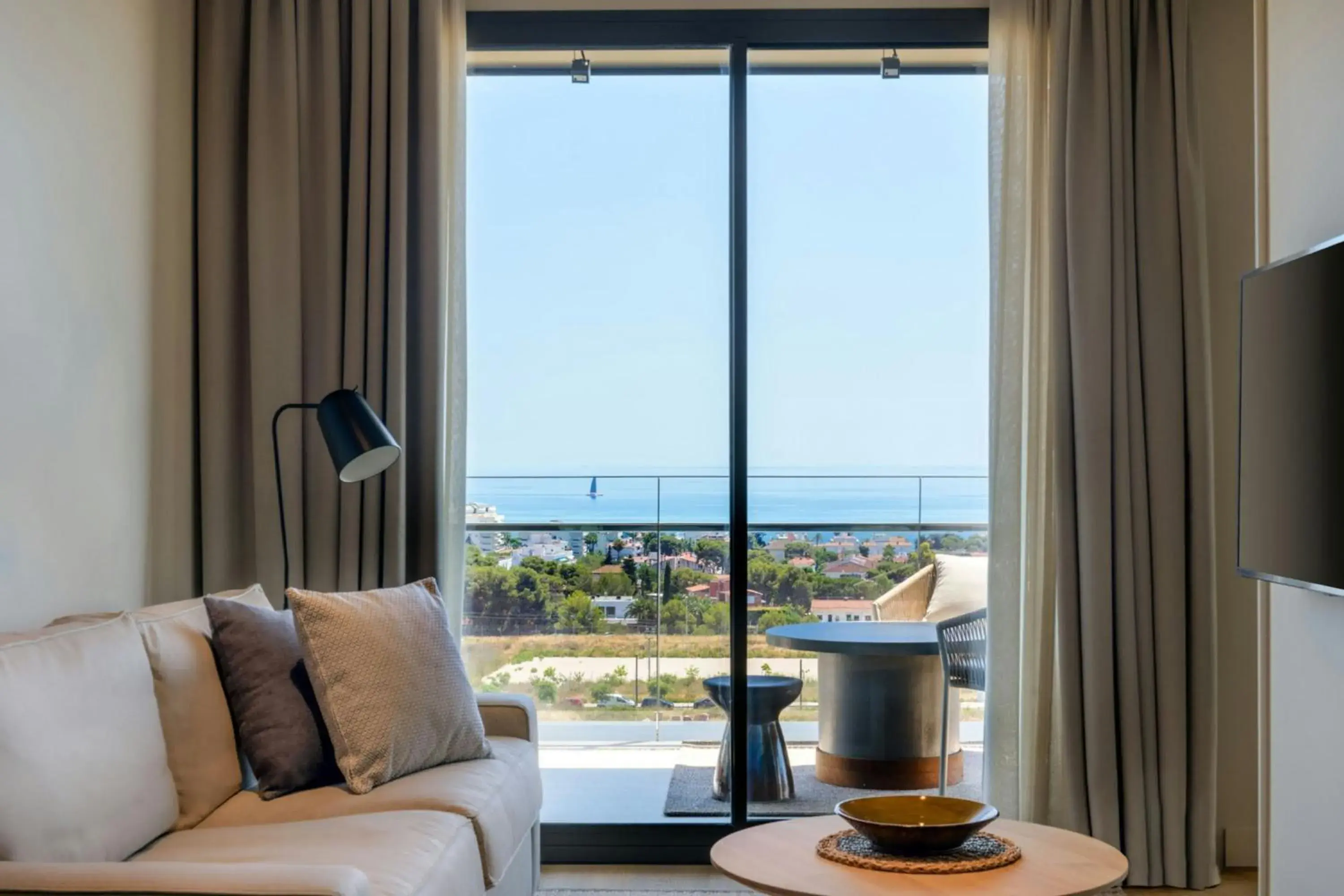 Two-Bedroom Suite with Balcony and Sea View in Sabàtic Sitges Hotel, Autograph Collection Two-Bedroom Suite with Balcony and Sea View in Sabàtic Sitges Hotel, Autograph Collection