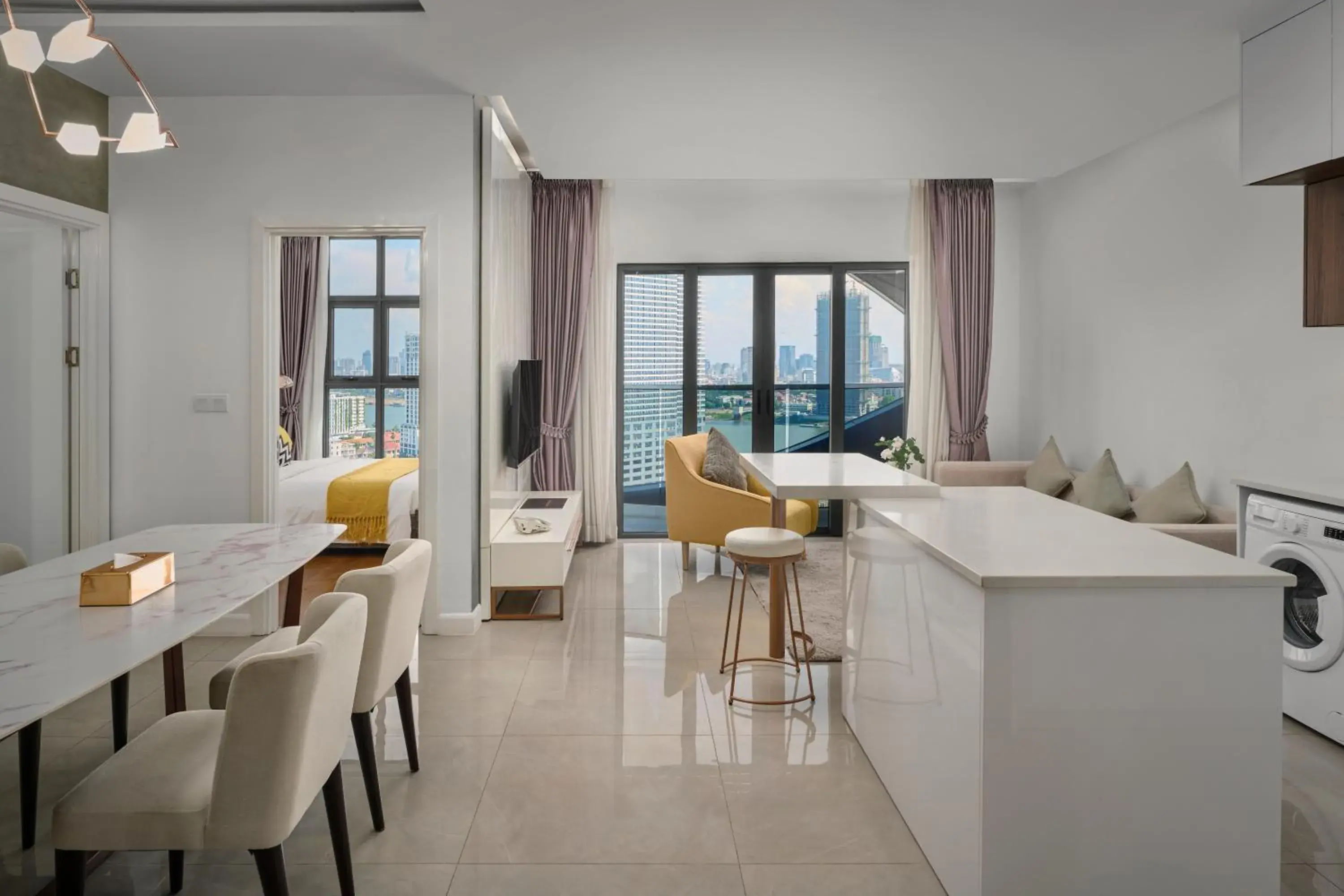 3 Bedrooms Family Deluxe in The Peninsula Phnom Penh 3 Bedrooms Family Deluxe in The Peninsula Phnom Penh