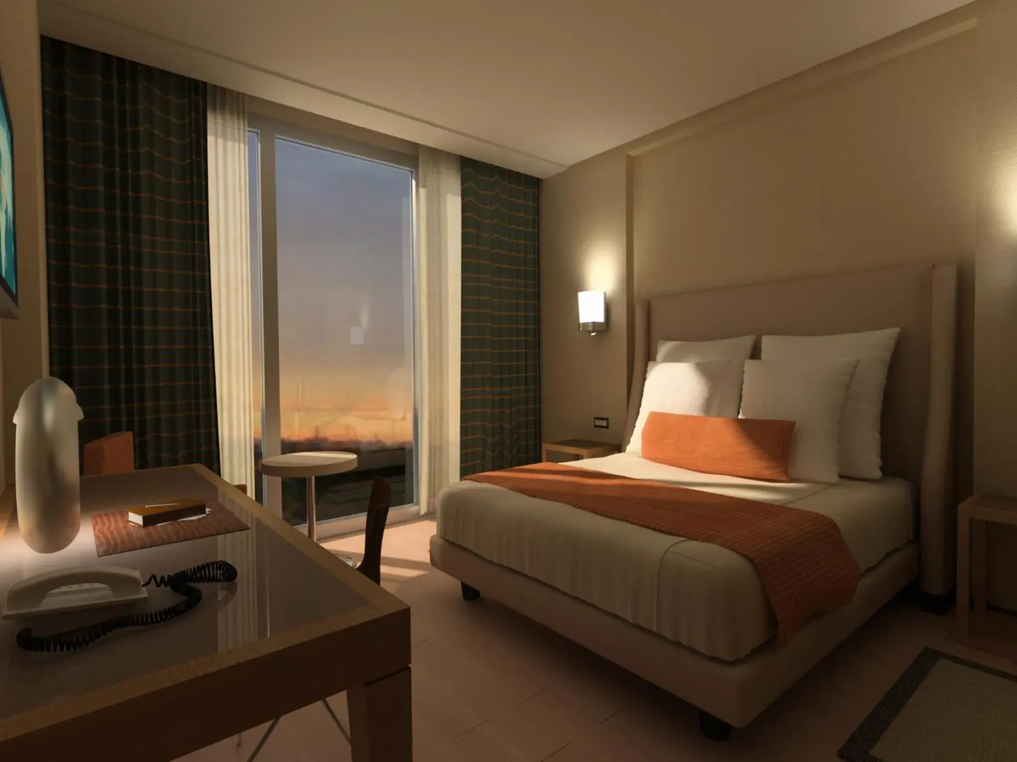 Classic Double Room for Single Use in THotel Lamezia Classic Double Room for Single Use in THotel Lamezia