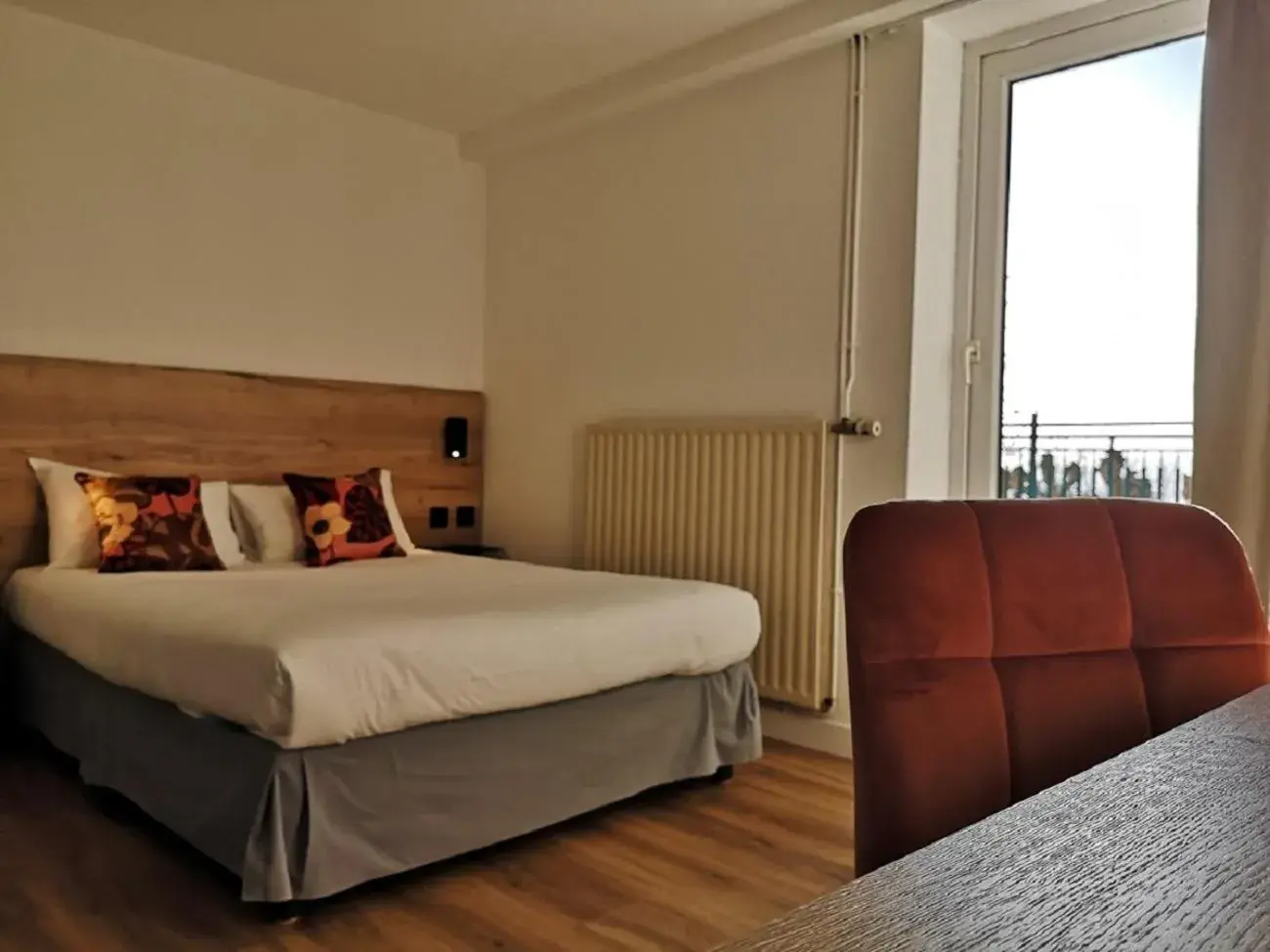 Twin Room with Terrace in Hotel Les Mésanges Twin Room with Terrace in Hotel Les Mésanges