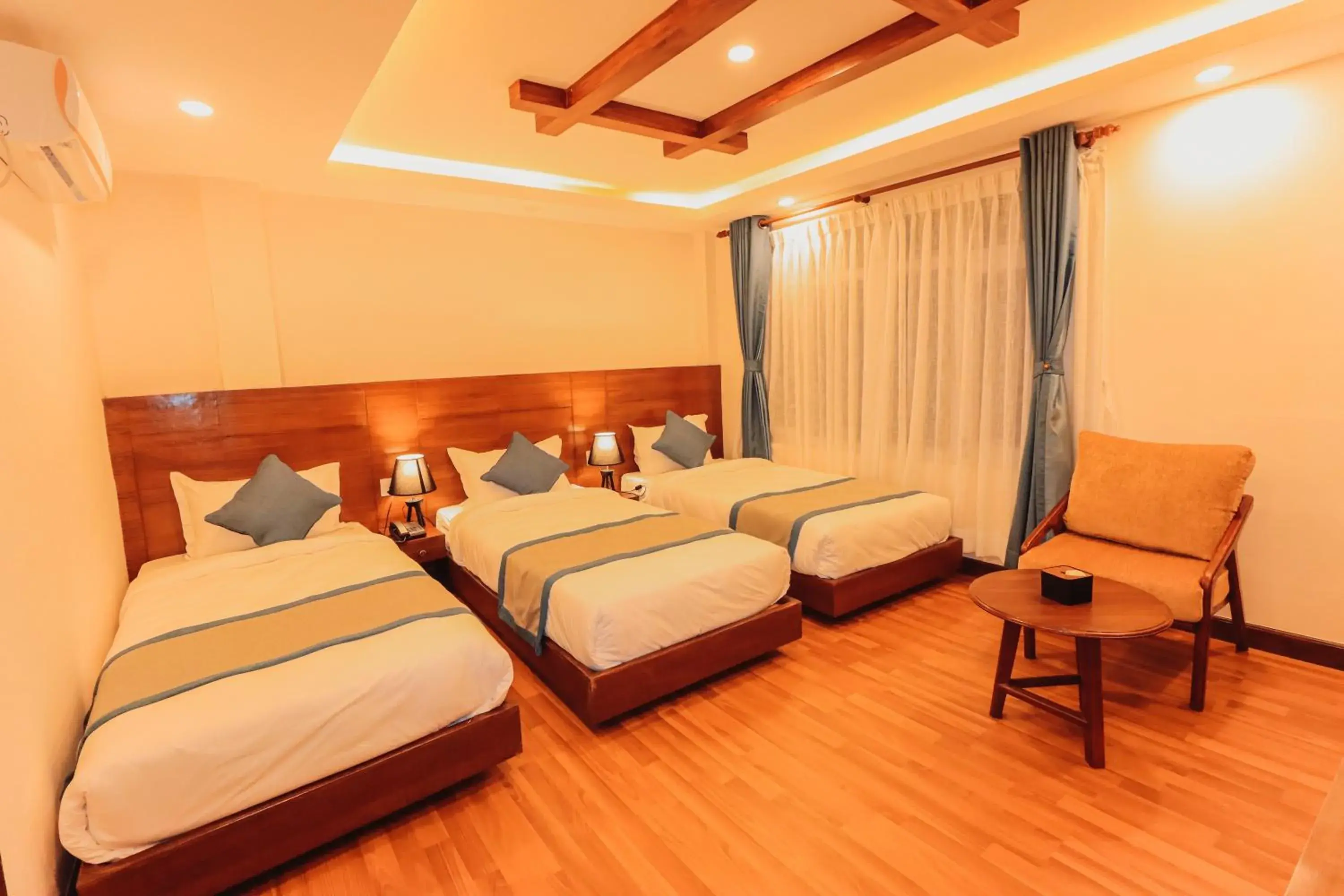 Deluxe Triple Room - 10% off on Food & Beverage, 15% off on Laundry, Early check-in & Late check-out by 2 hours in Kathmandu Aagantuk Hotel Deluxe Triple Room - 10% off on Food & Beverage, 15% off on Laundry, Early check-in & Late check-out by 2 hours in Kathmandu Aagantuk Hotel