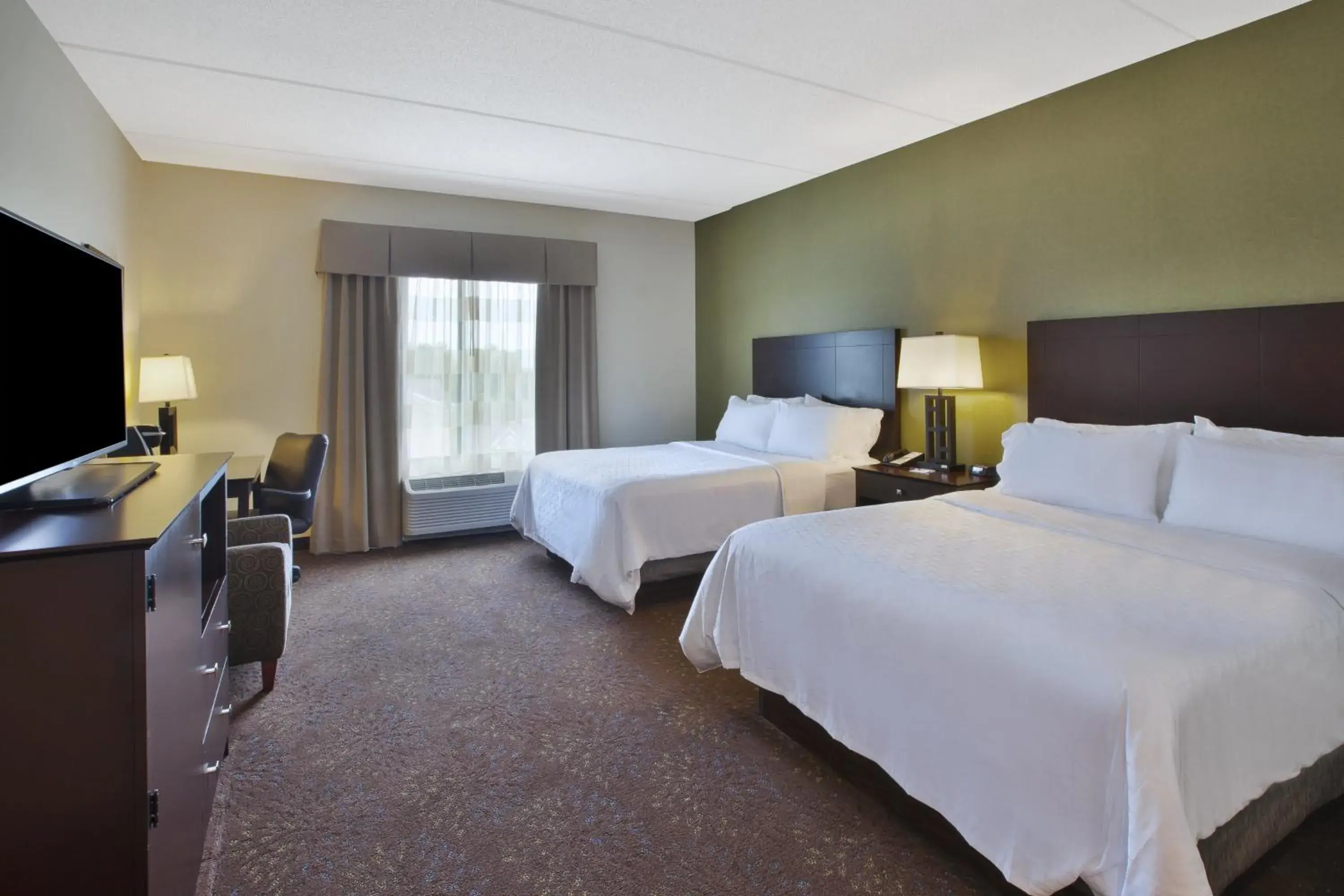 Queen Room with Two Queen Beds - Hearing Accessible in Holiday Inn Express & Suites Geneva Finger Lakes by IHG Queen Room with Two Queen Beds - Hearing Accessible in Holiday Inn Express & Suites Geneva Finger Lakes by IHG