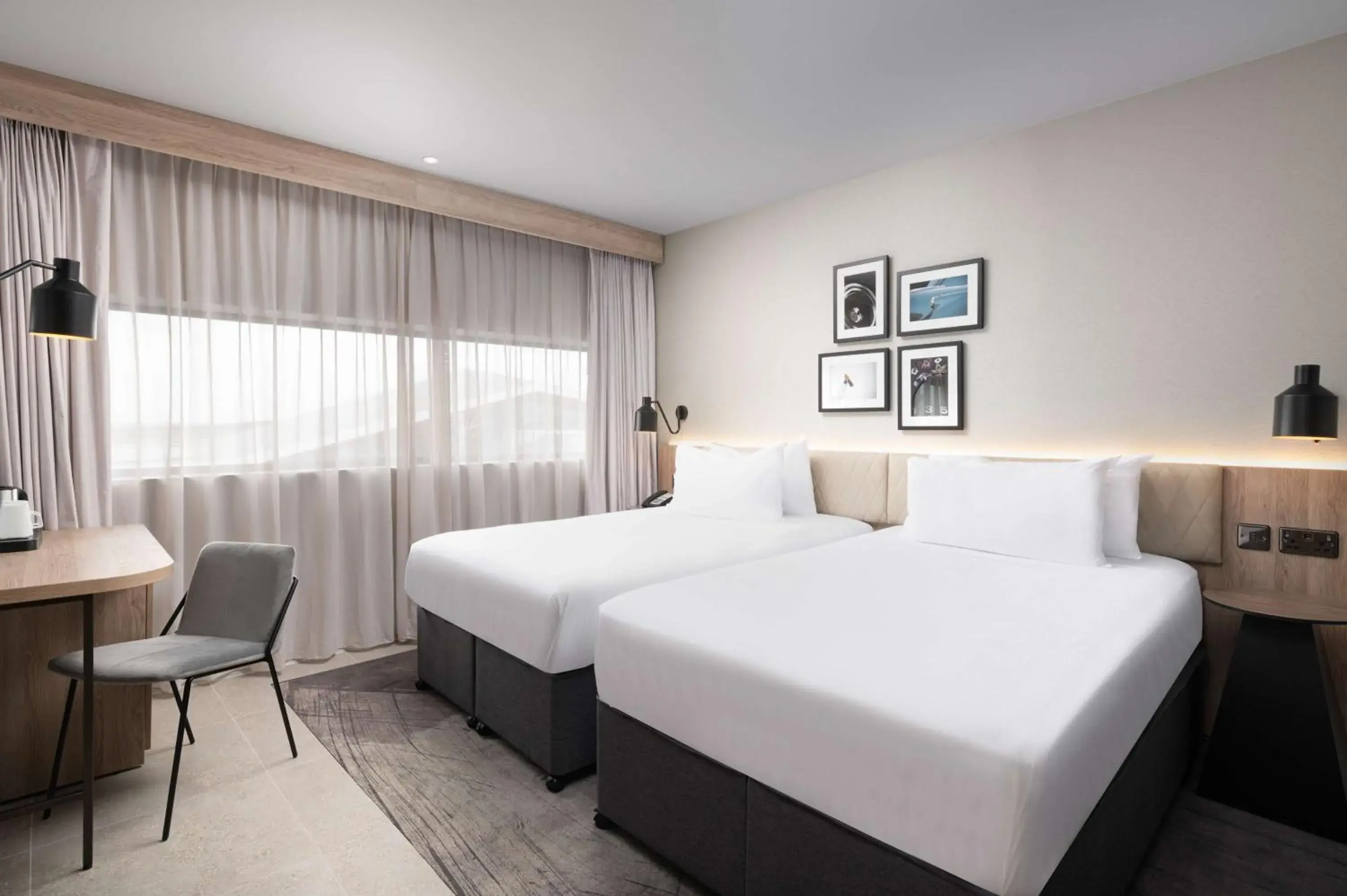 2 Twin Beds Room in Hilton Garden Inn Silverstone 2 Twin Beds Room in Hilton Garden Inn Silverstone