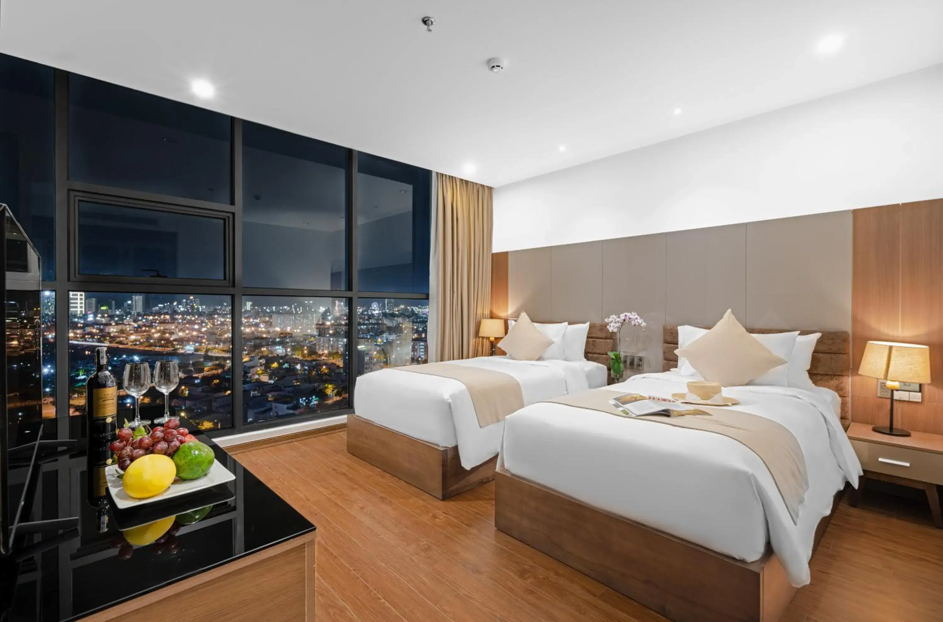 Premium Twin Room with Panoramic View - single occupancy in Alan Sea Hotel Danang Premium Twin Room with Panoramic View - single occupancy in Alan Sea Hotel Danang