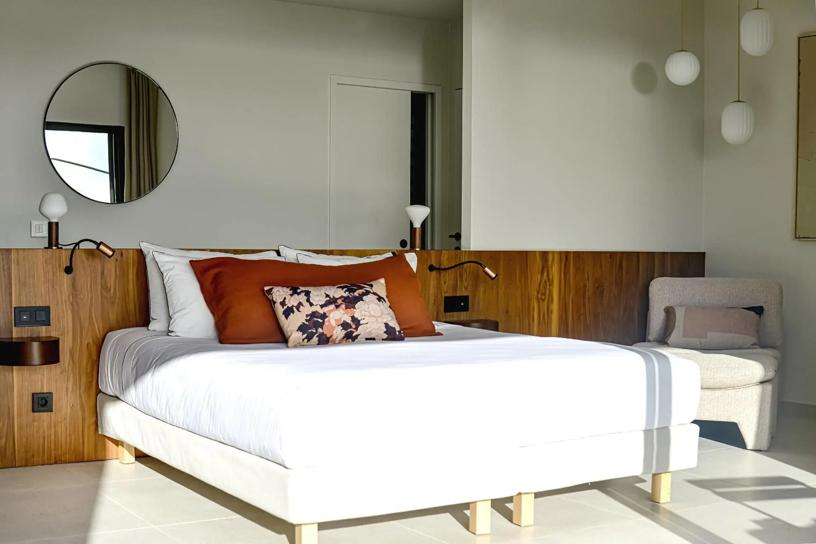 Deluxe Double Room with Balcony and Sea View - single occupancy in Le Martin Boutique Hôtel Deluxe Double Room with Balcony and Sea View - single occupancy in Le Martin Boutique Hôtel