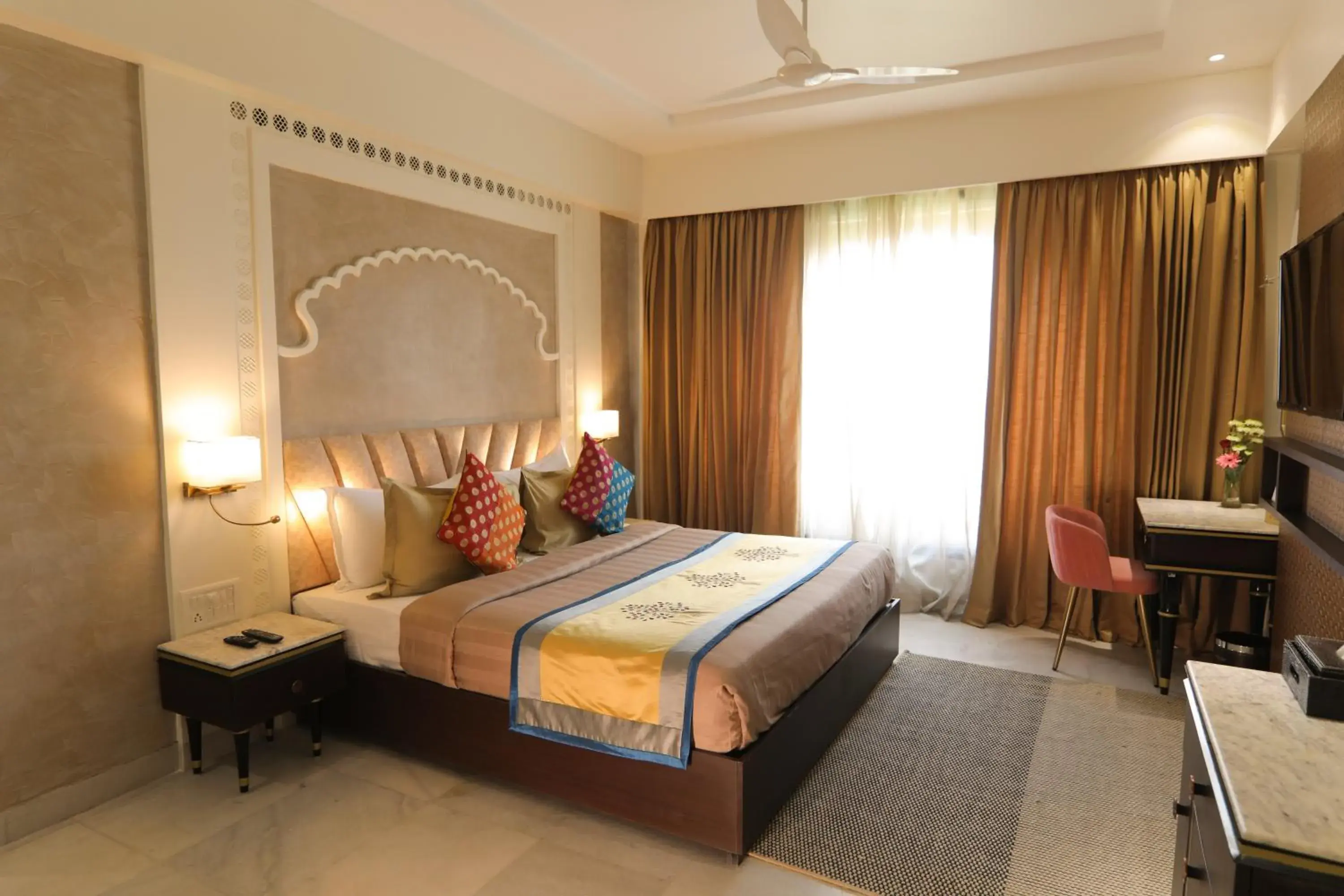 Deluxe Room in juSTa Ssatva Resort, Udaipur Deluxe Room in juSTa Ssatva Resort, Udaipur