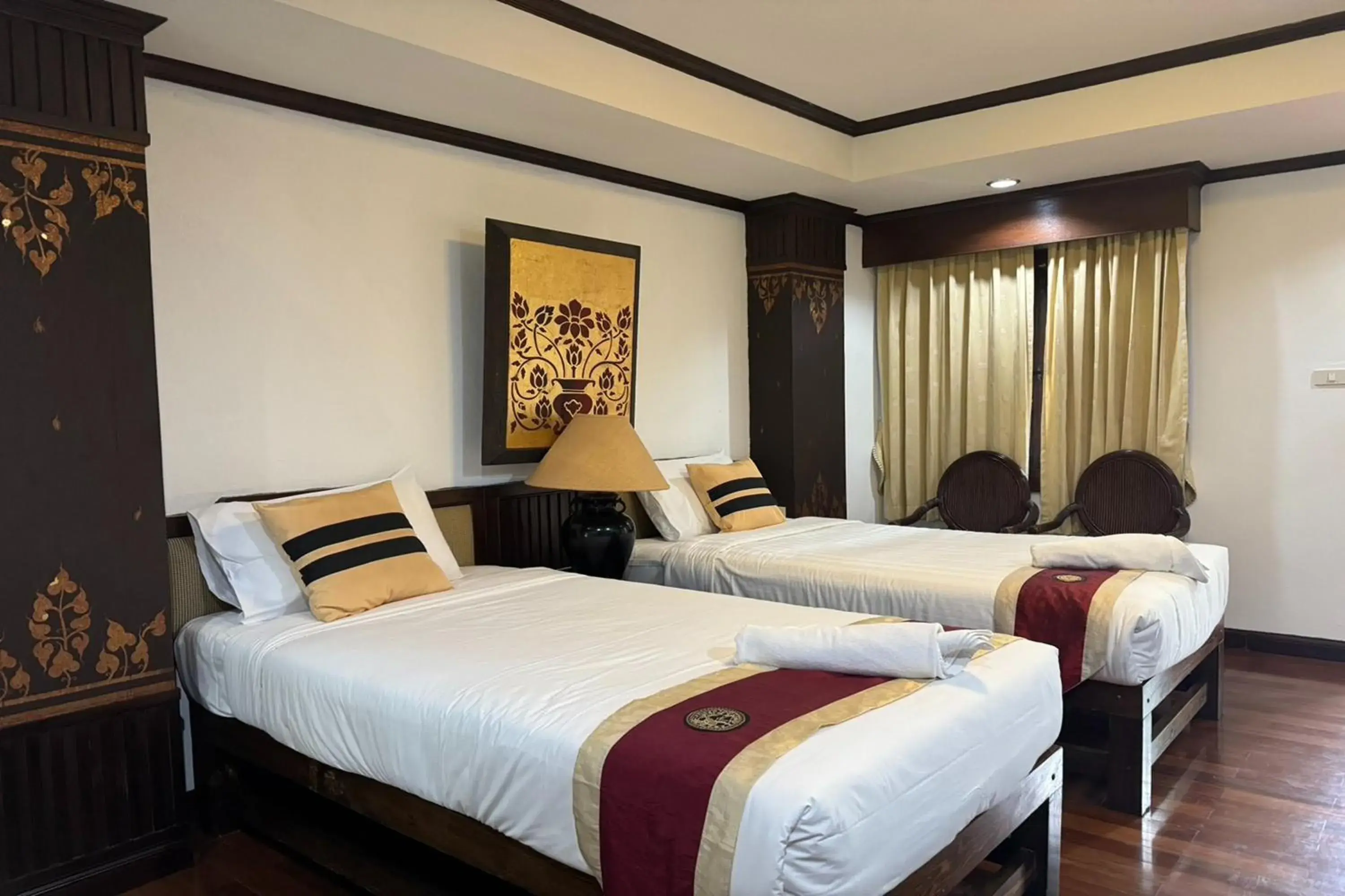 Deluxe Twin Room in Royal Ping Garden and Resort Deluxe Twin Room in Royal Ping Garden and Resort