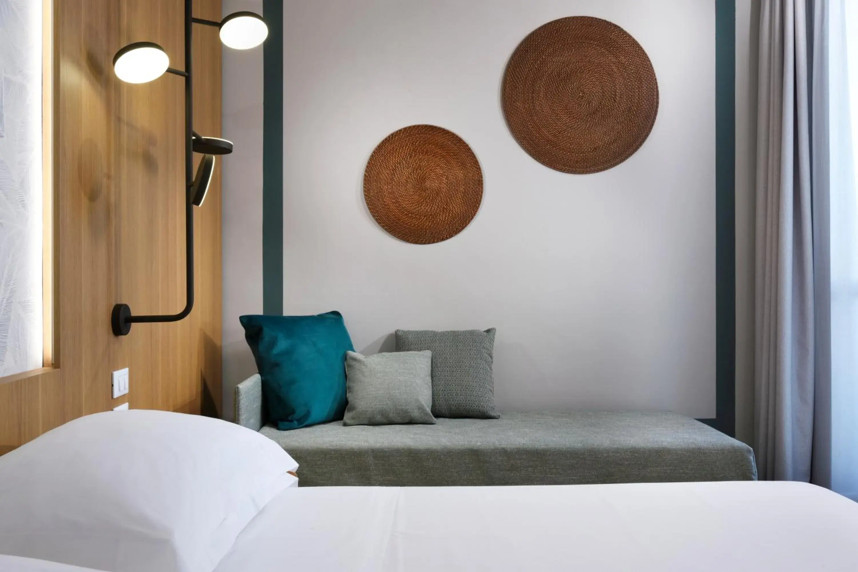 Premium Double Room (2 Adults + 1 Child) in UNAHOTELS Naxos Beach Sicilia Premium Double Room (2 Adults + 1 Child) in UNAHOTELS Naxos Beach Sicilia