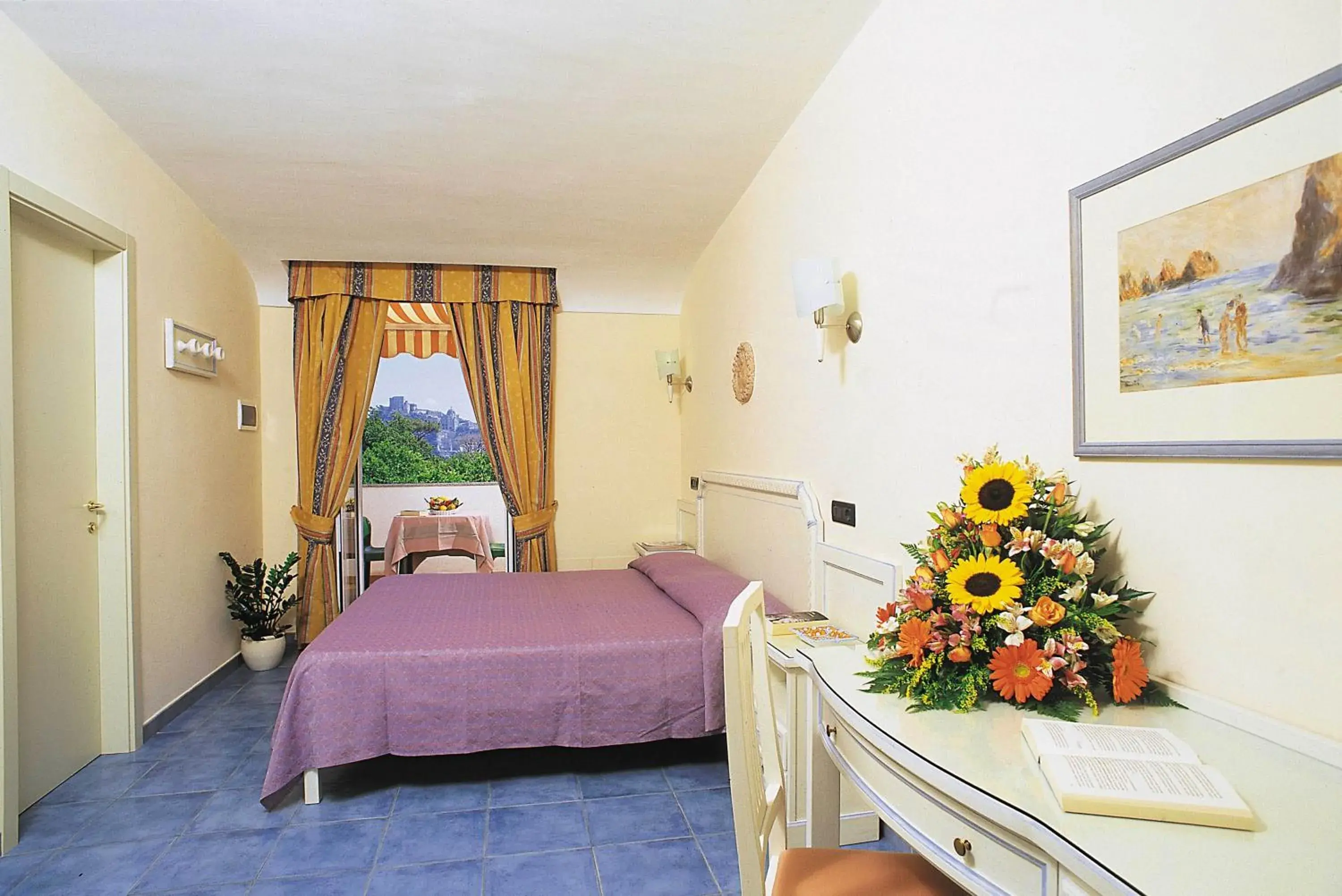 Double Room with Garden View in Hotel San Giovanni Terme Double Room with Garden View in Hotel San Giovanni Terme