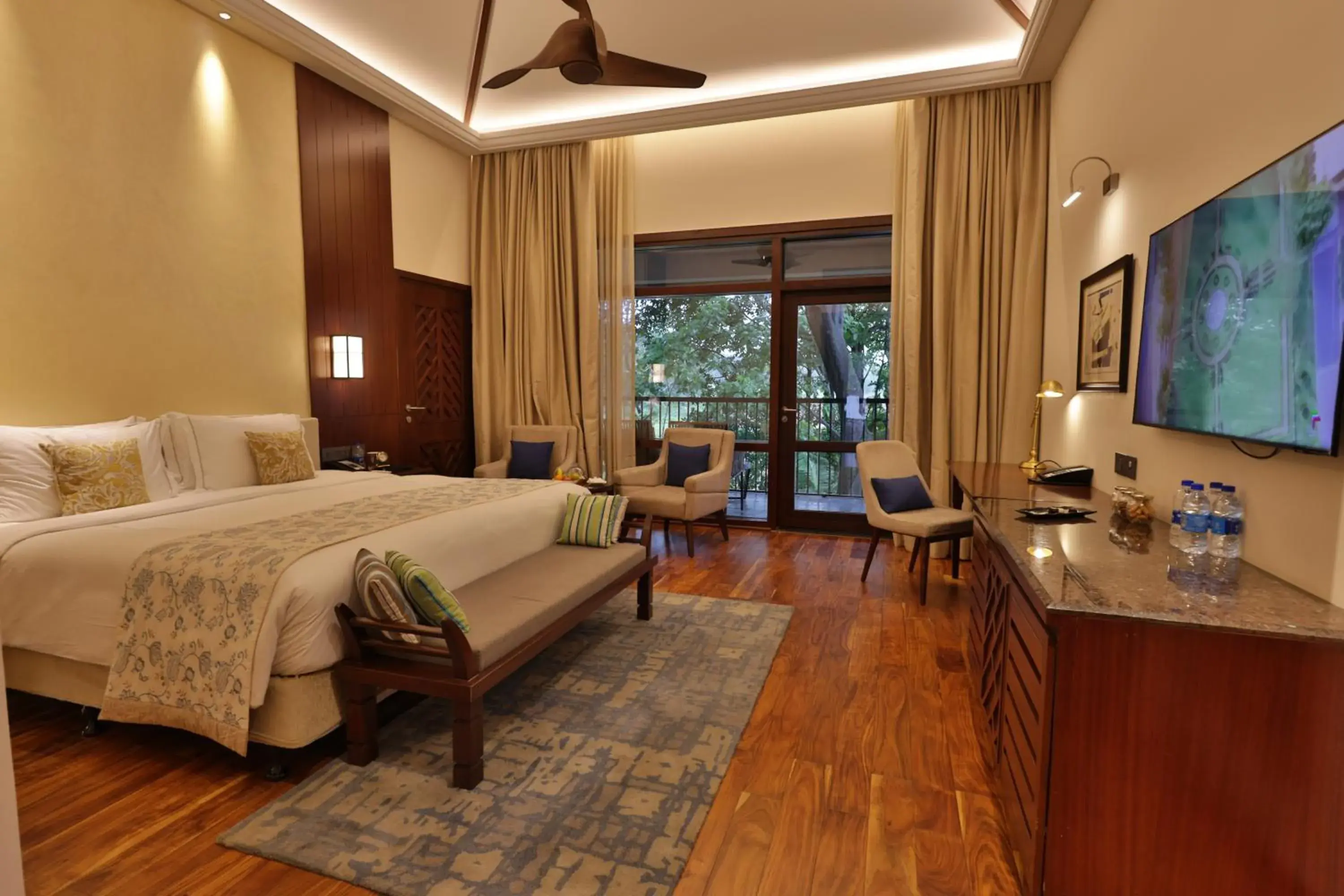 Grand Luxury Cottage Lake View Balcony Twin Bed in Taj Wayanad Resort & Spa, Kerala Grand Luxury Cottage Lake View Balcony Twin Bed in Taj Wayanad Resort & Spa, Kerala